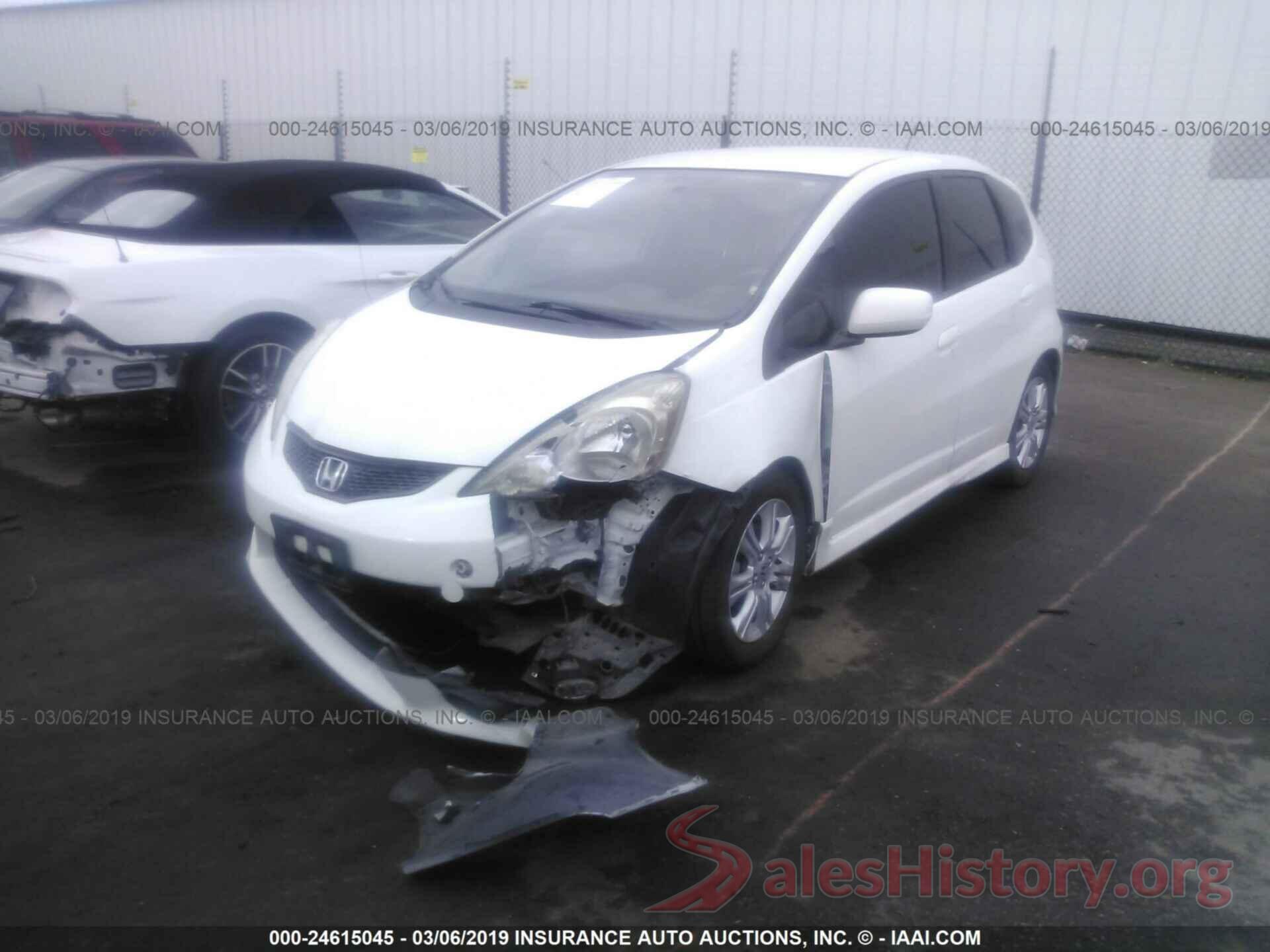 JHMGE8H53BS010364 2011 HONDA FIT