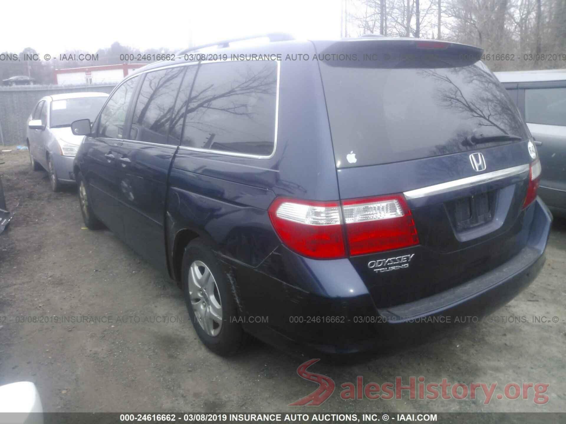 5FNRL38887B027467 2007 HONDA ODYSSEY