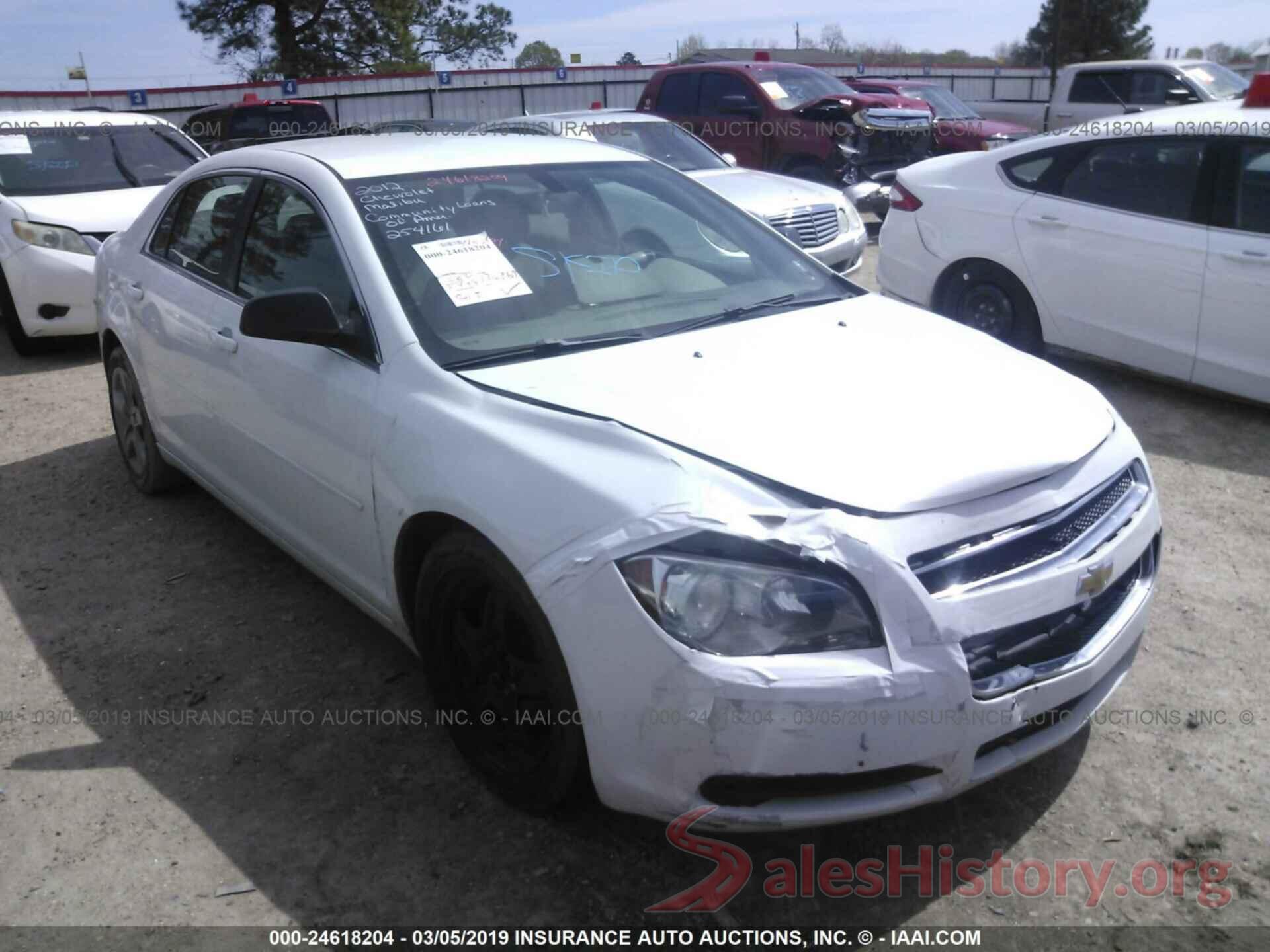 1G1ZA5EUXCF254161 2012 CHEVROLET MALIBU