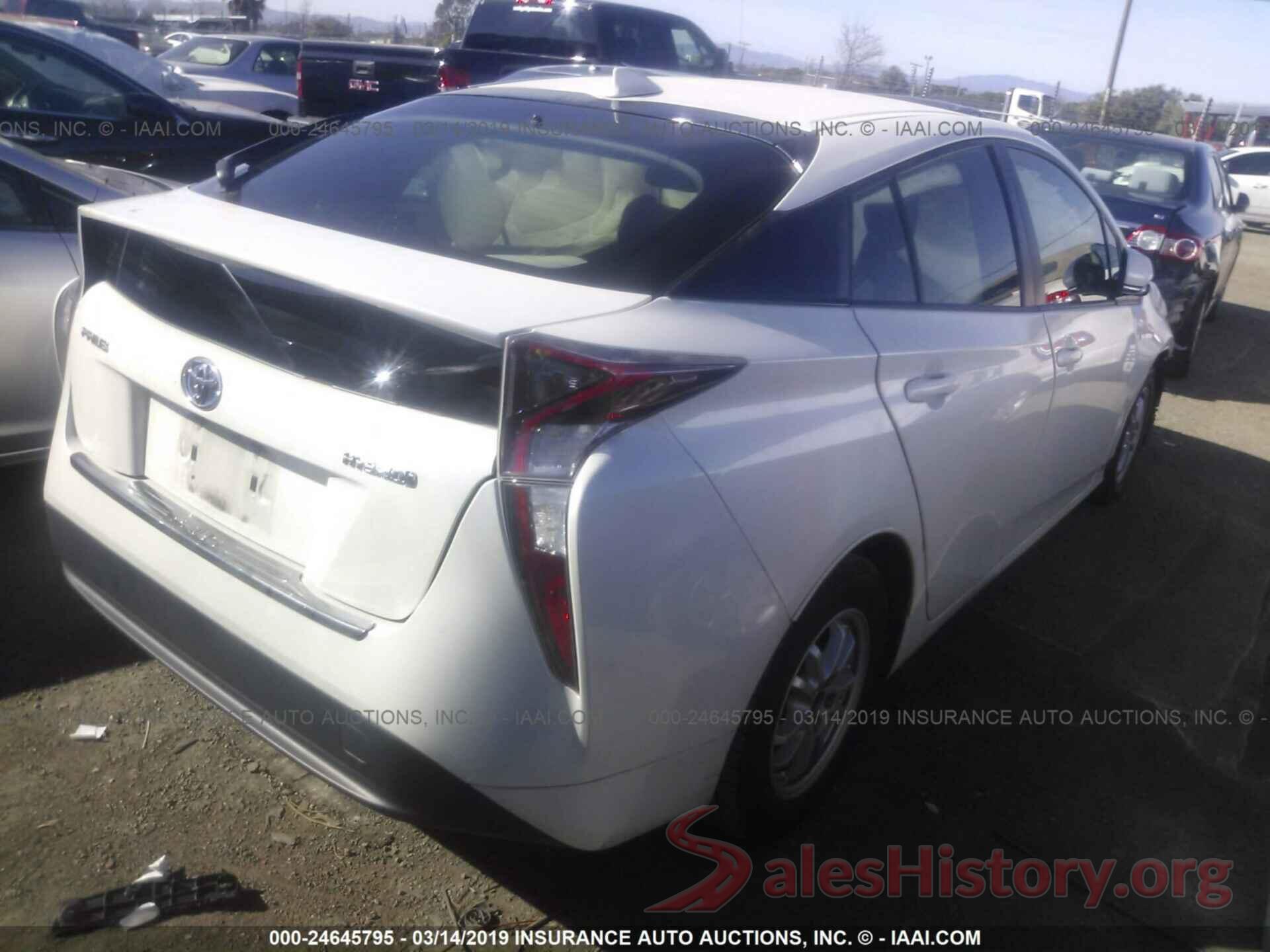 JTDKBRFU3G3523684 2016 TOYOTA PRIUS