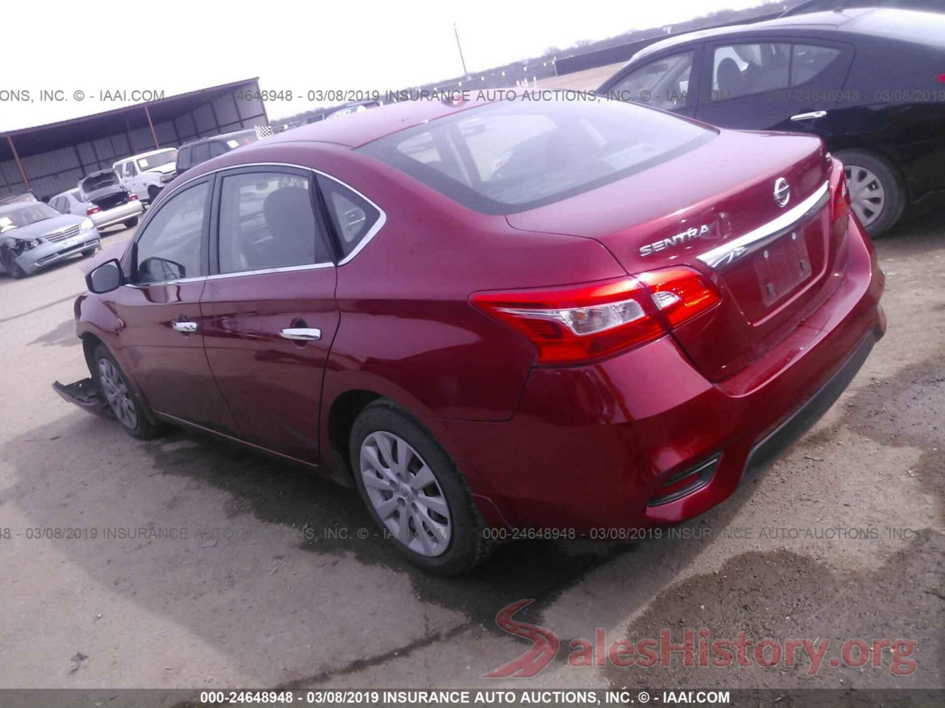 3N1AB7APXGY317709 2016 NISSAN SENTRA