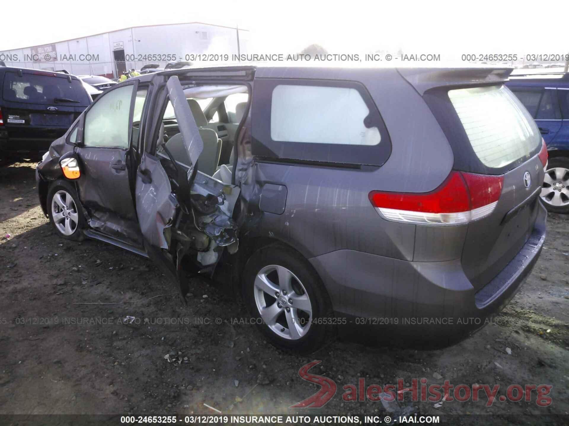 5TDZK3DC0CS225799 2012 TOYOTA SIENNA