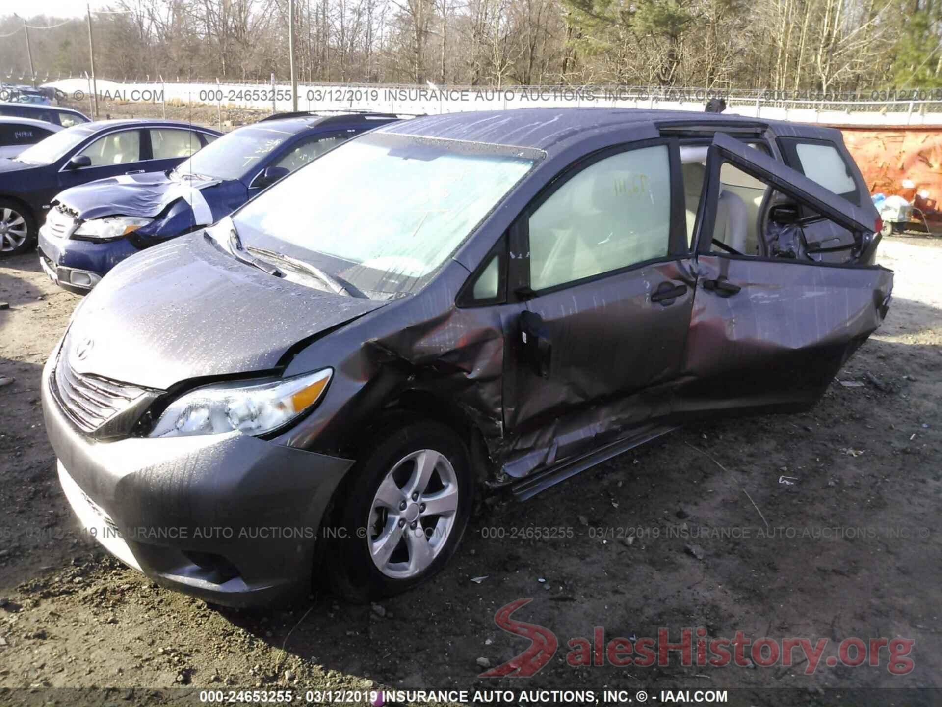 5TDZK3DC0CS225799 2012 TOYOTA SIENNA