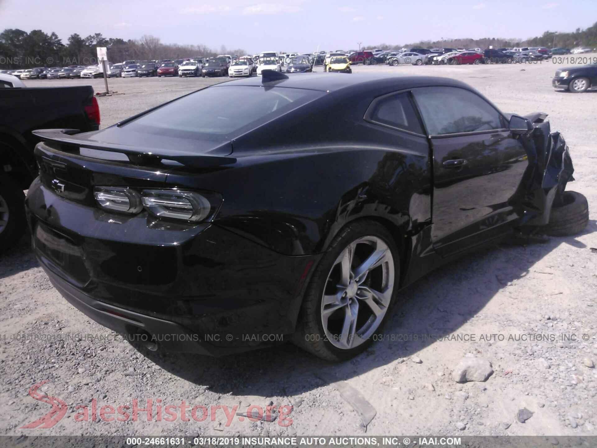 2019 CHEVROLET CAMARO VIN 1G1FH1R76K0107638, rear driver side