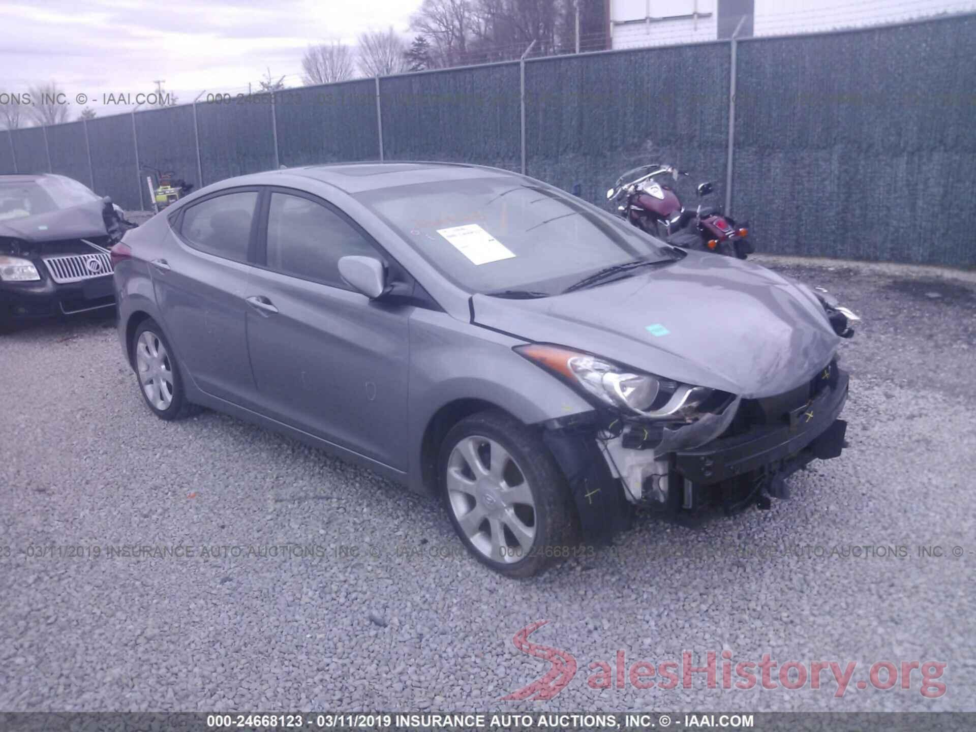 KMHDH4AE1CU307715 2012 HYUNDAI ELANTRA