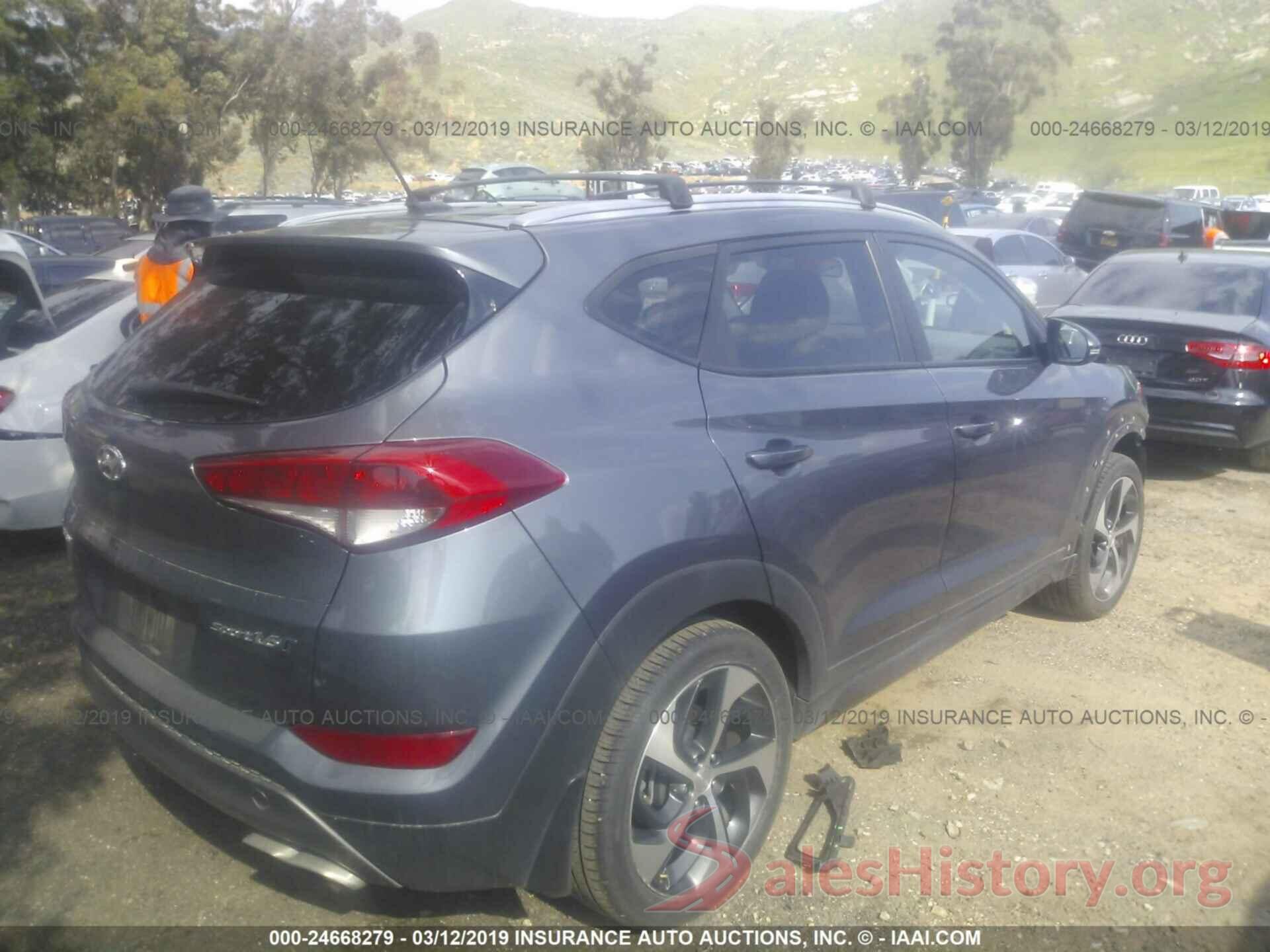 KM8J33A21GU210182 2016 HYUNDAI TUCSON