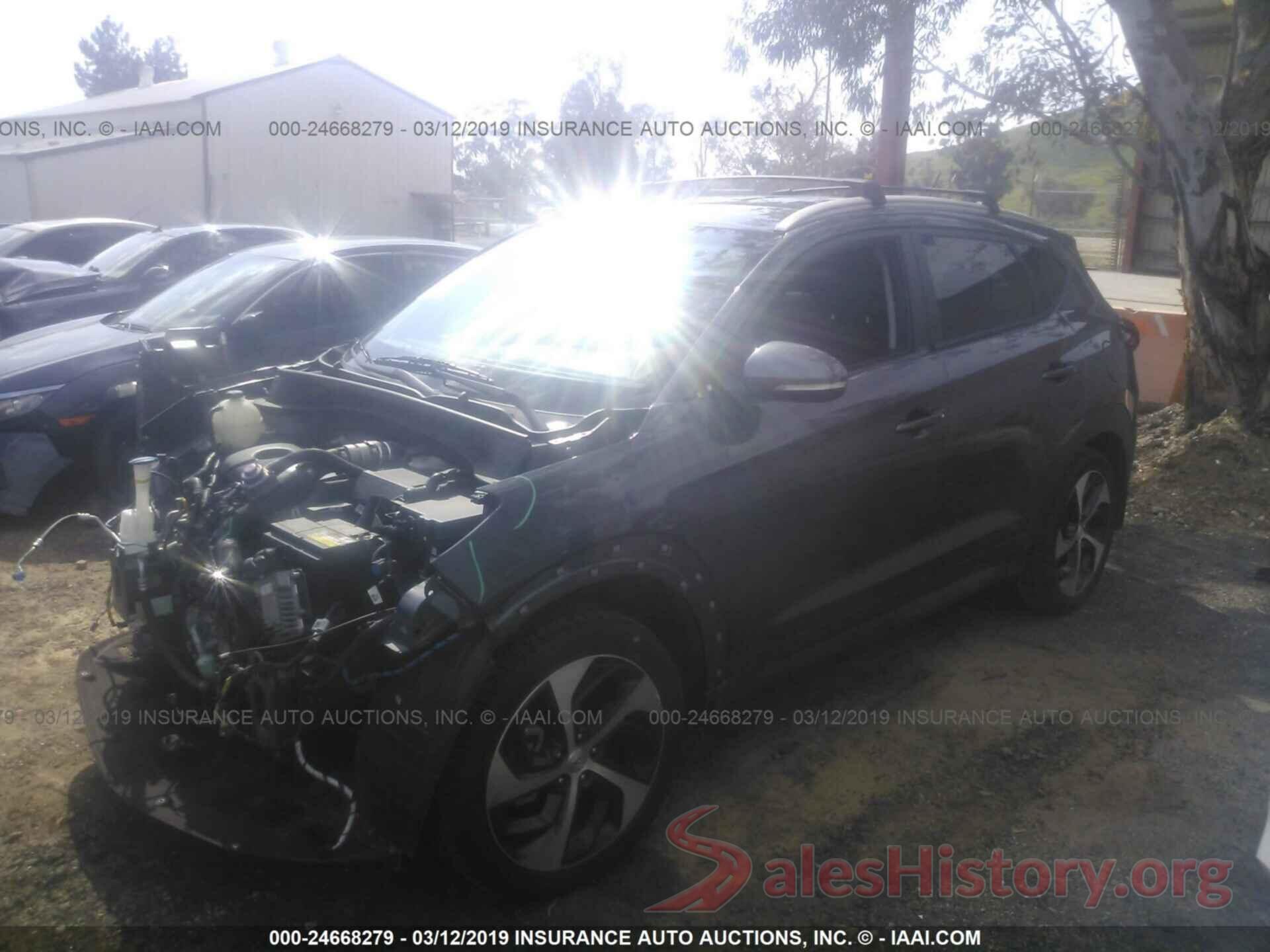 KM8J33A21GU210182 2016 HYUNDAI TUCSON