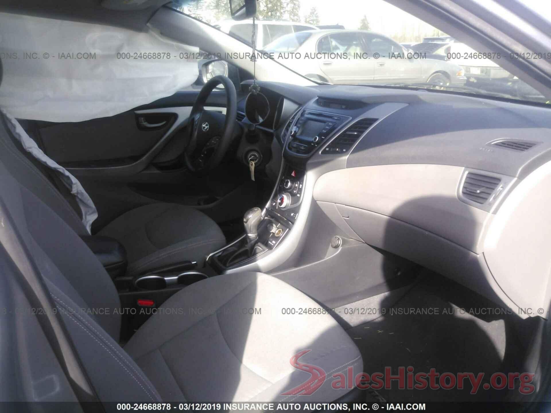 KMHDH4AE7EU158052 2014 HYUNDAI ELANTRA