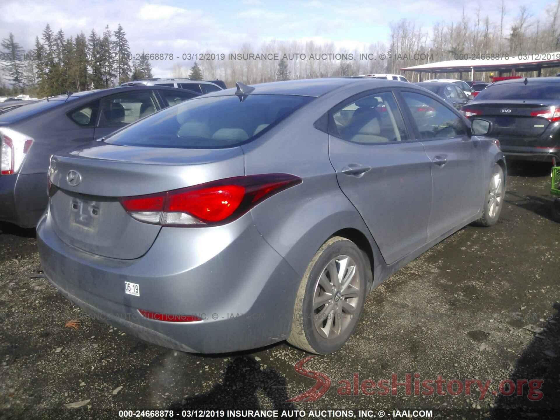 KMHDH4AE7EU158052 2014 HYUNDAI ELANTRA