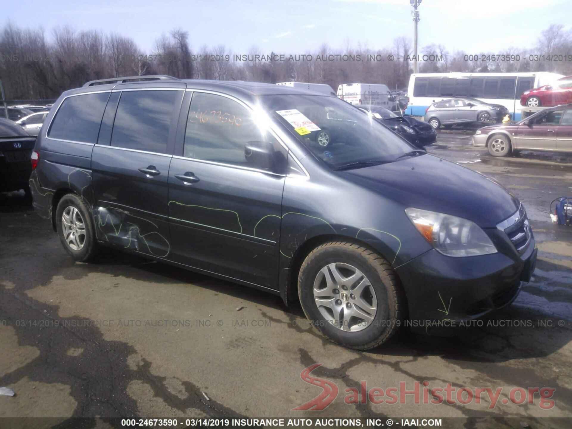 5FNRL38775B006744 2005 HONDA ODYSSEY