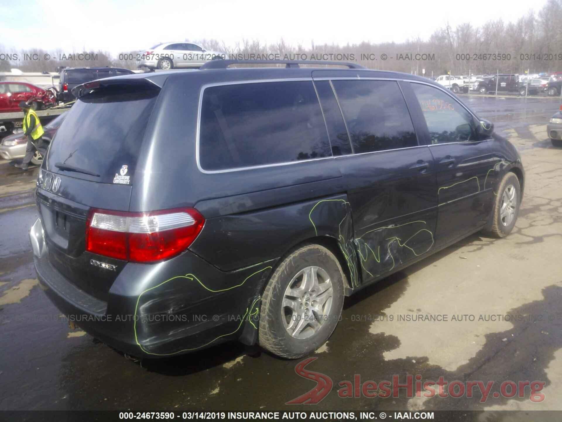 5FNRL38775B006744 2005 HONDA ODYSSEY