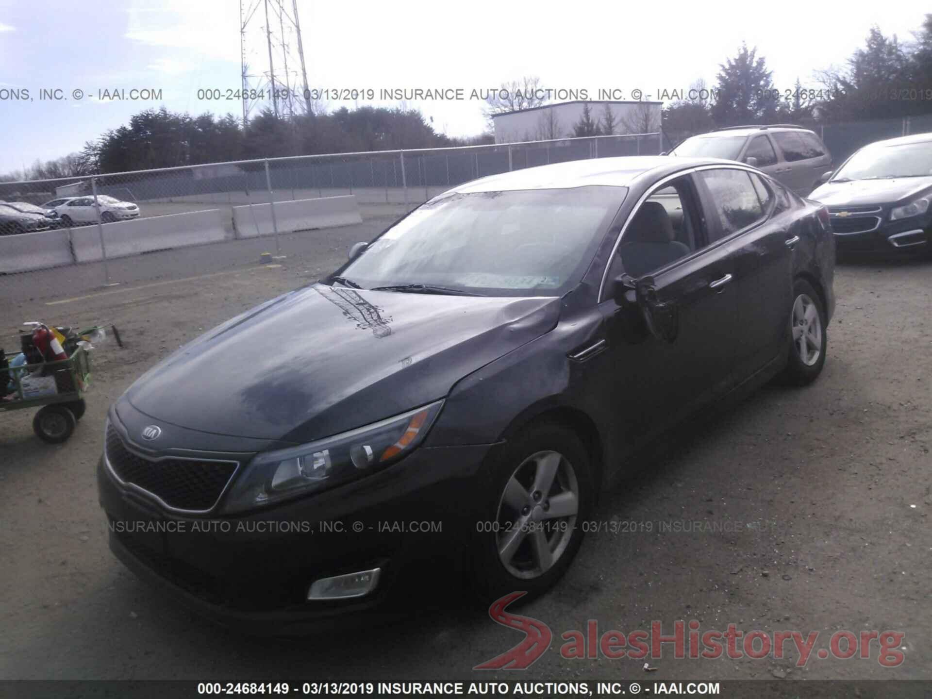 5XXGM4A70EG288808 2014 KIA OPTIMA