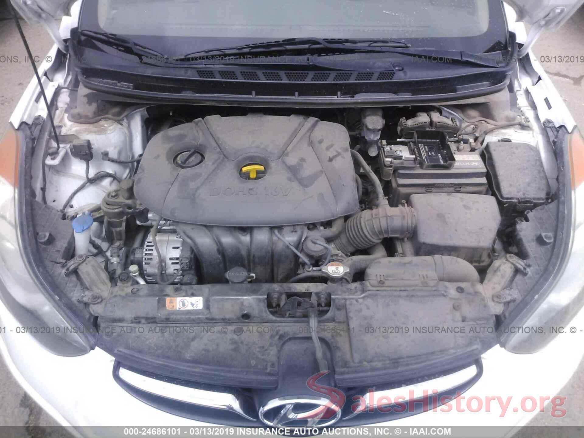 5NPDH4AE1DH323509 2013 HYUNDAI ELANTRA