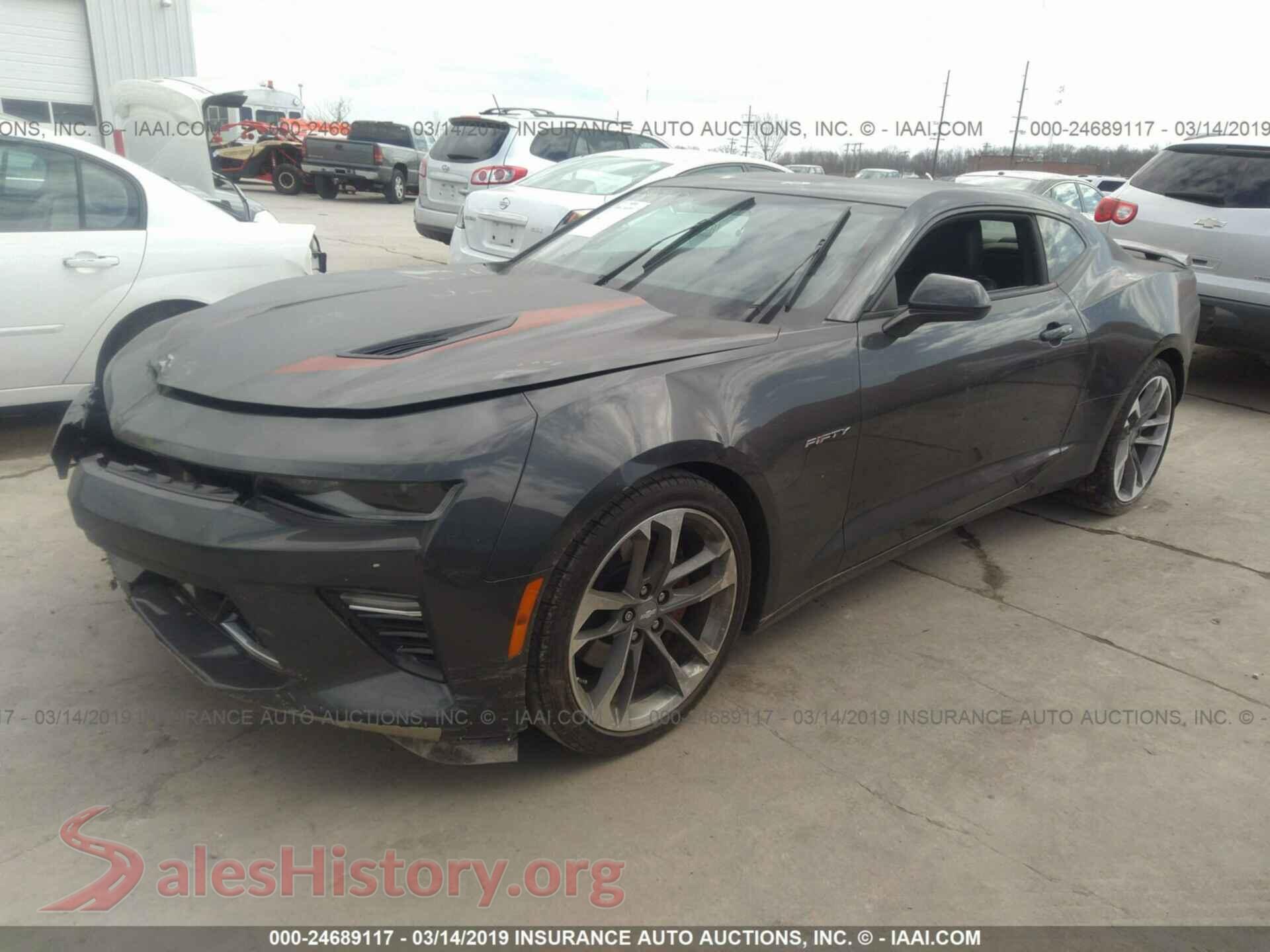 2017 CHEVROLET CAMARO VIN 1G1FH1R78H0133523, front view
