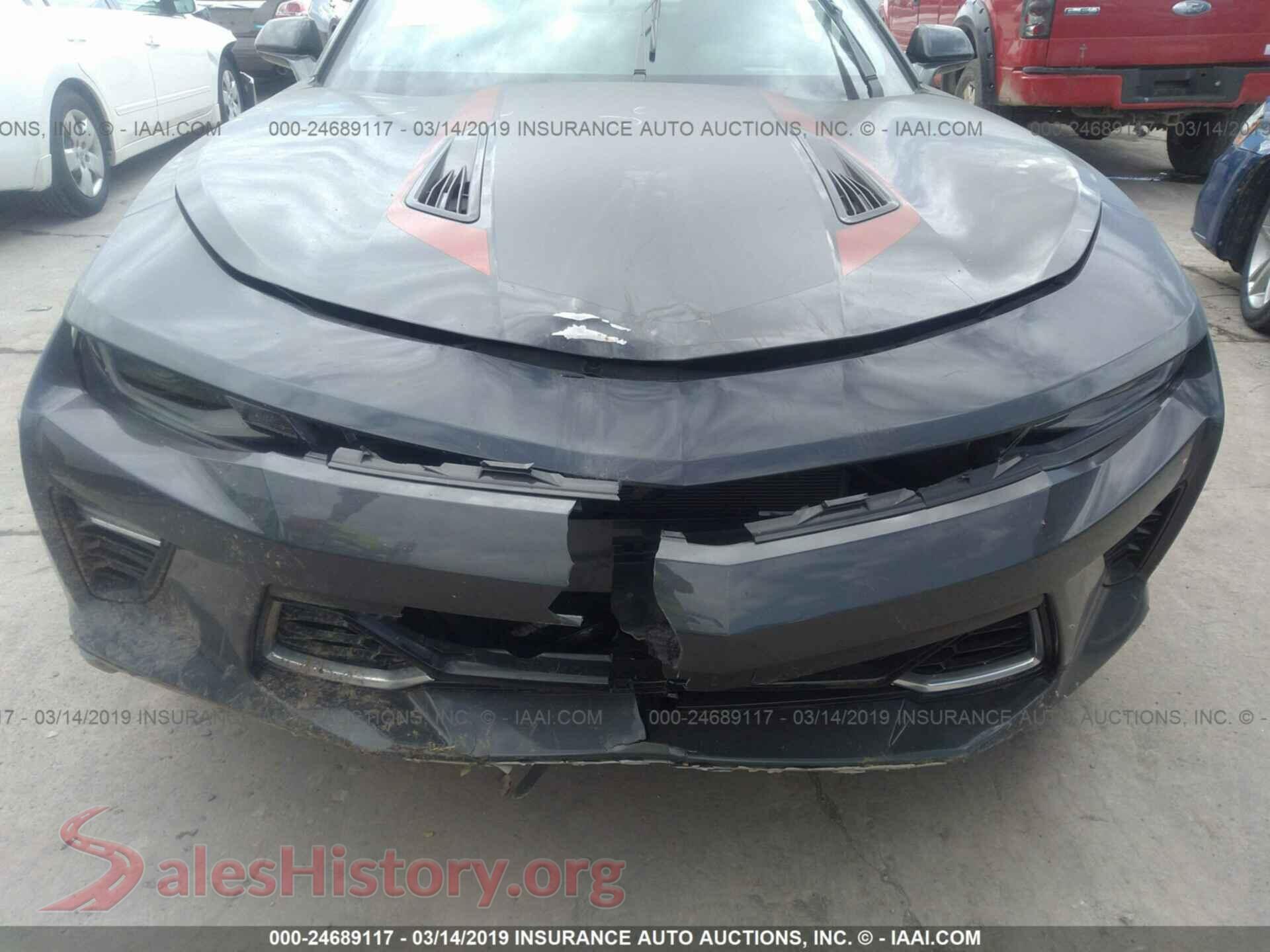 2017 CHEVROLET CAMARO VIN 1G1FH1R78H0133523, rear passenger side
