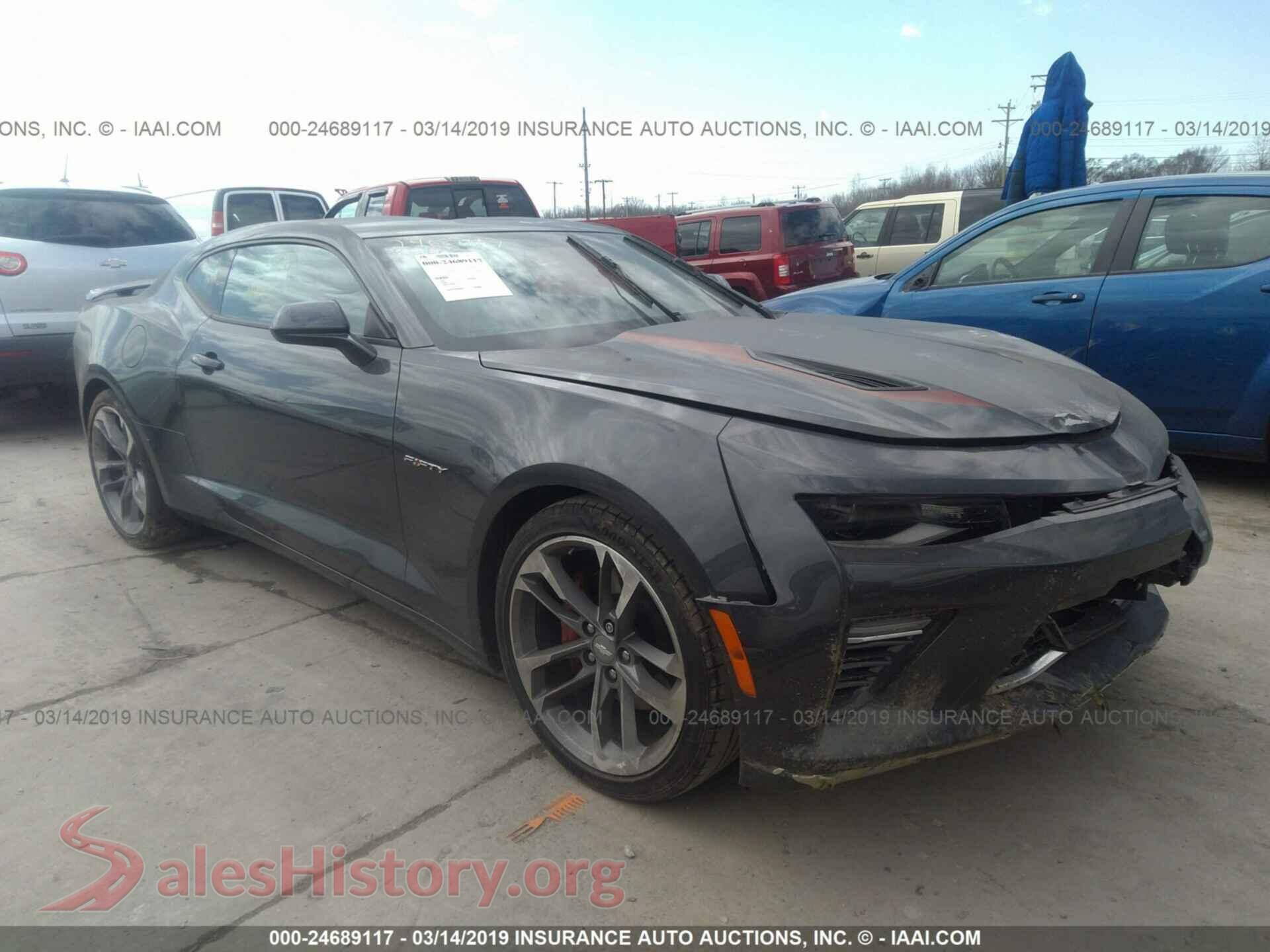 2017 CHEVROLET CAMARO VIN 1G1FH1R78H0133523, auction photo