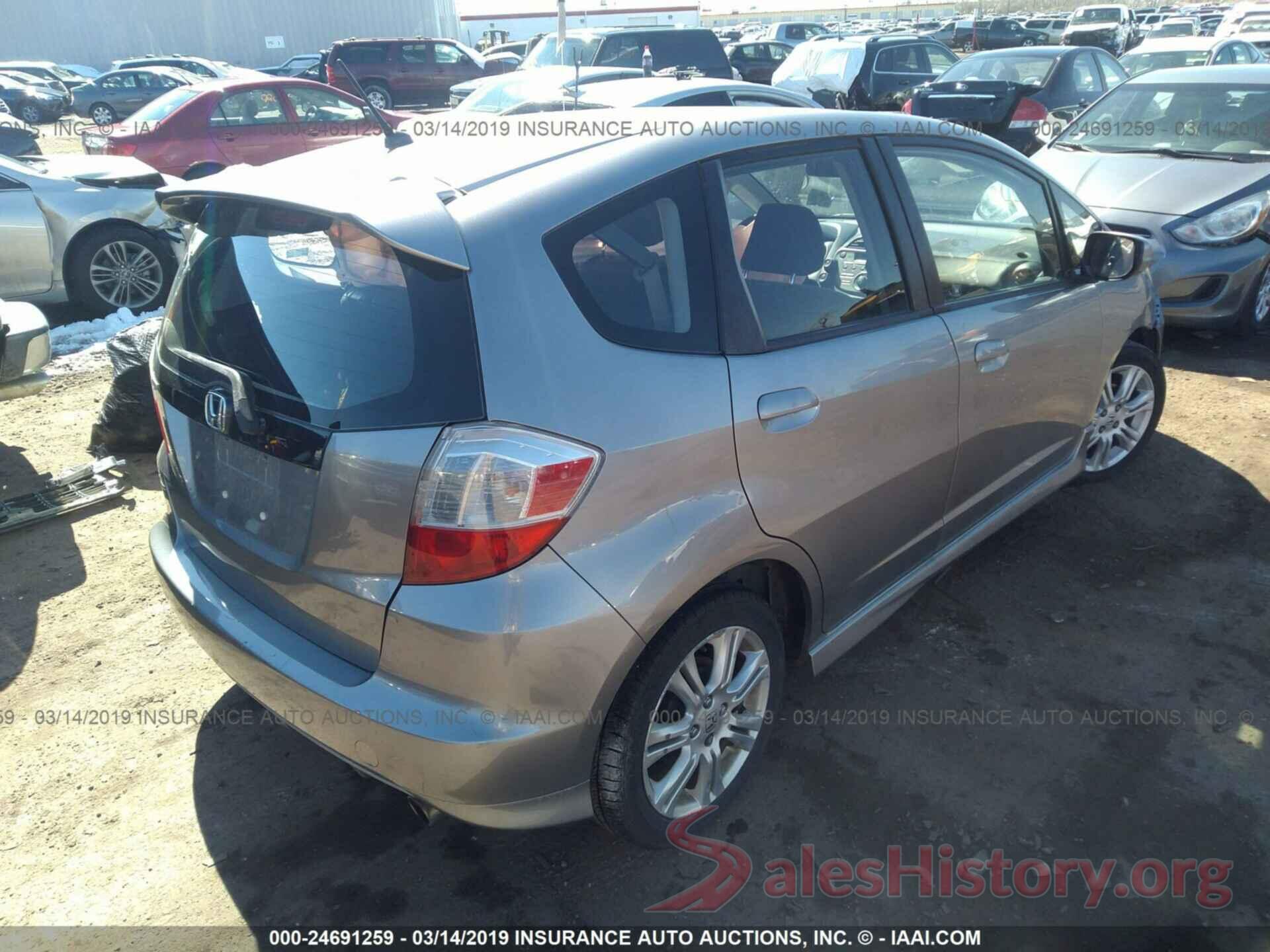 JHMGE88459S001165 2009 HONDA FIT