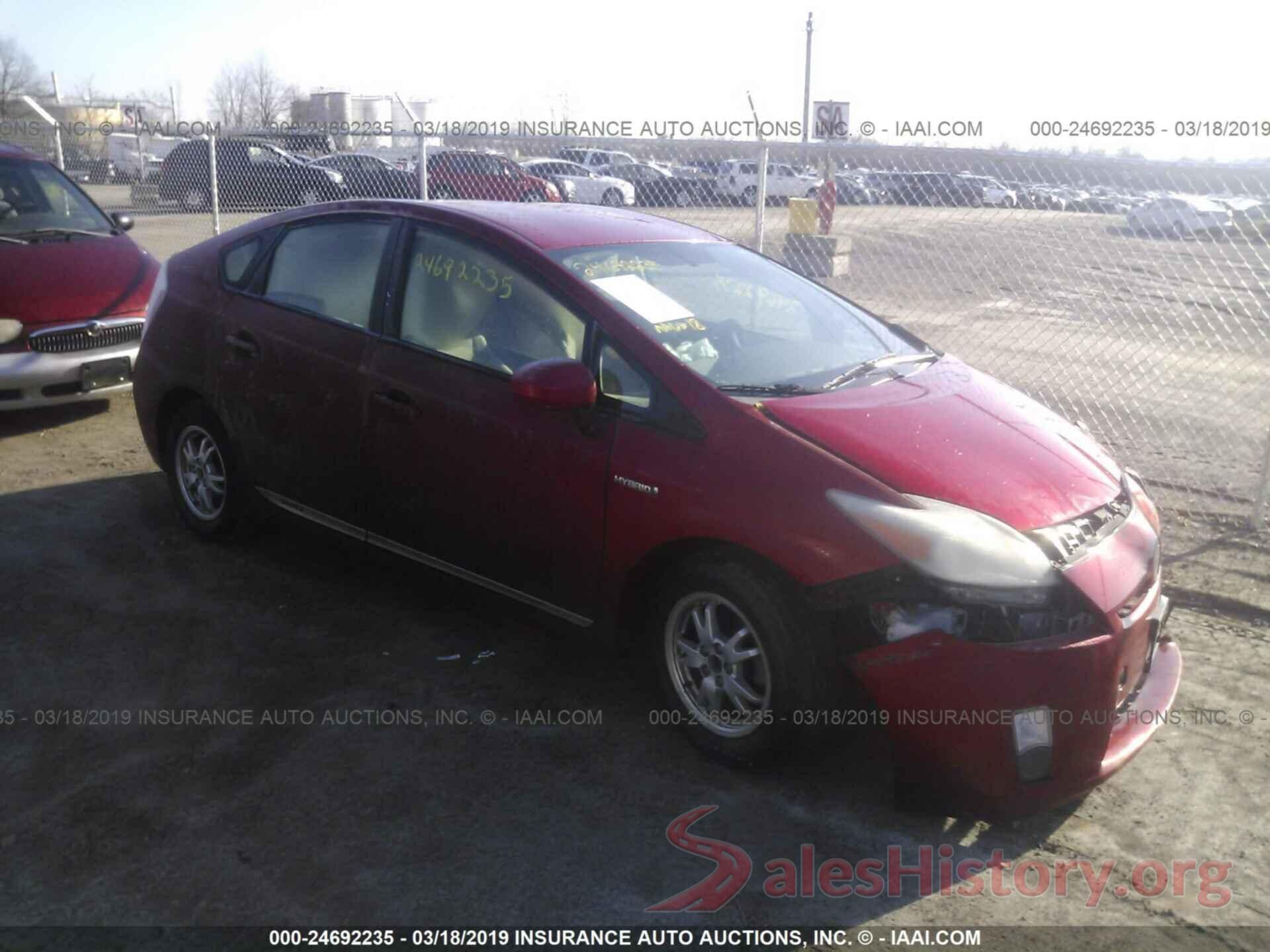 JTDKN3DU8B0264031 2011 TOYOTA PRIUS