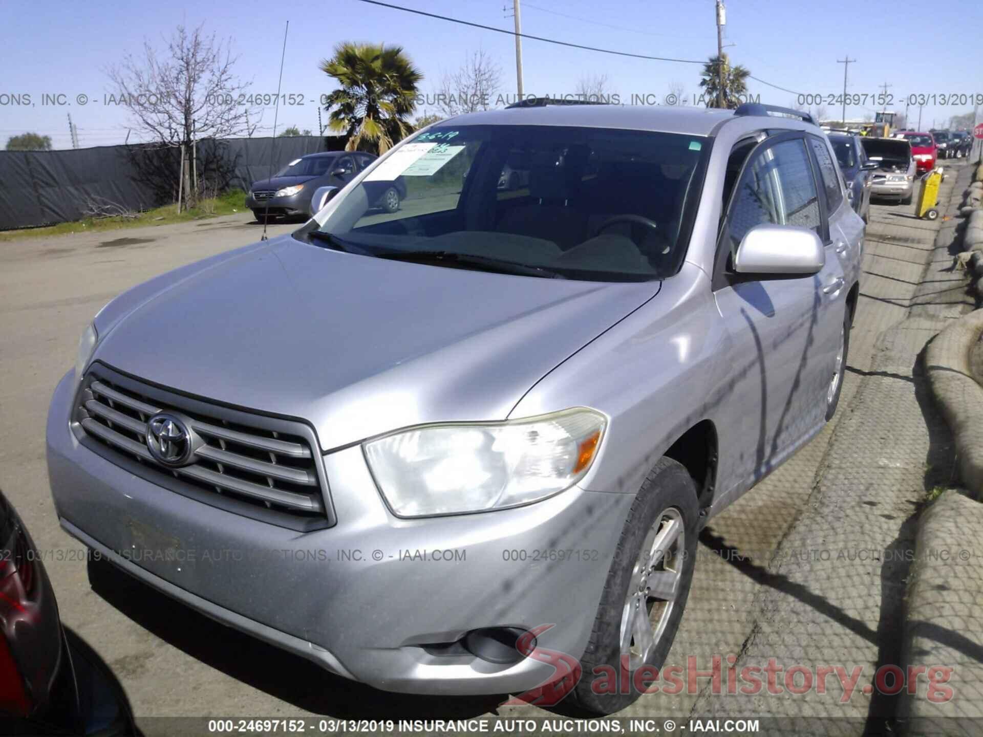 5TDBK3EH4AS004568 2010 TOYOTA HIGHLANDER