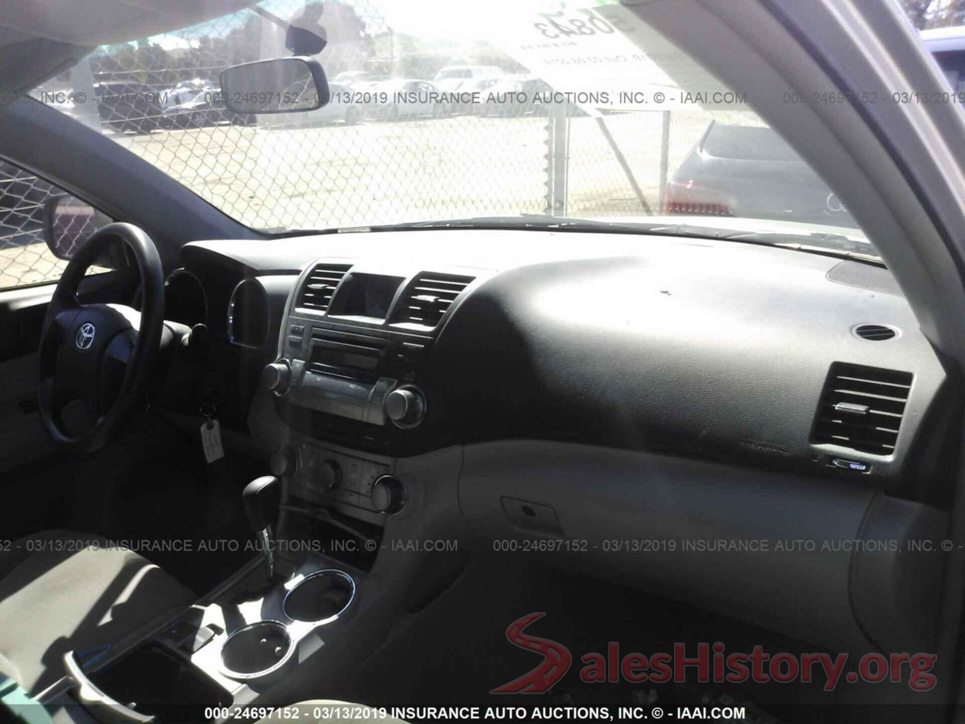 5TDBK3EH4AS004568 2010 TOYOTA HIGHLANDER