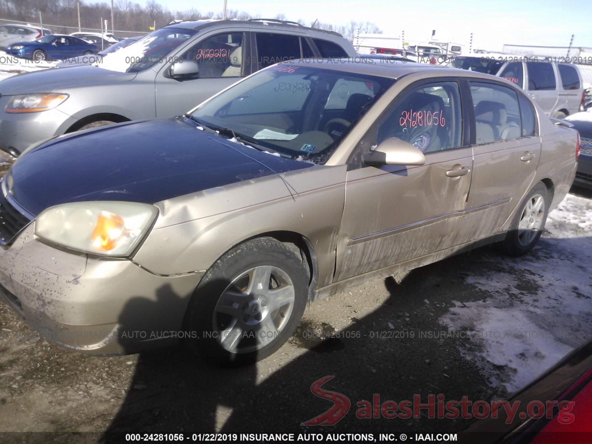 1G1ZT538X6F225005 2006 CHEVROLET MALIBU