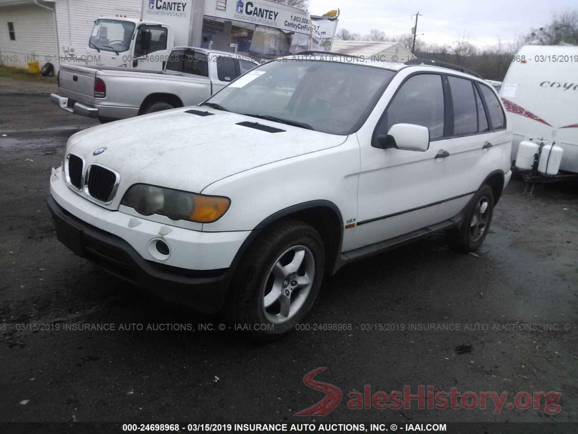 WBAFA53541LP25075 2001 BMW X5