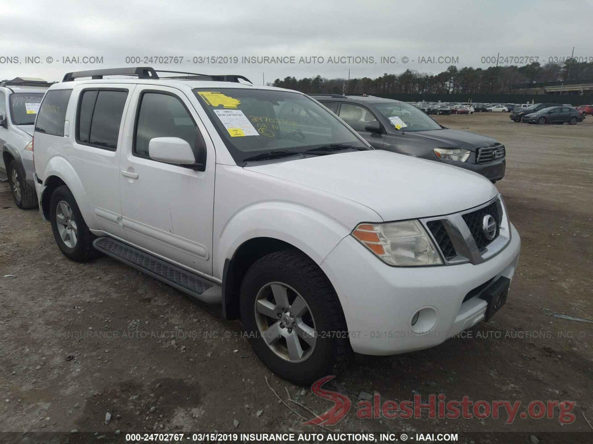 5N1AR18B68C649927 2008 NISSAN PATHFINDER