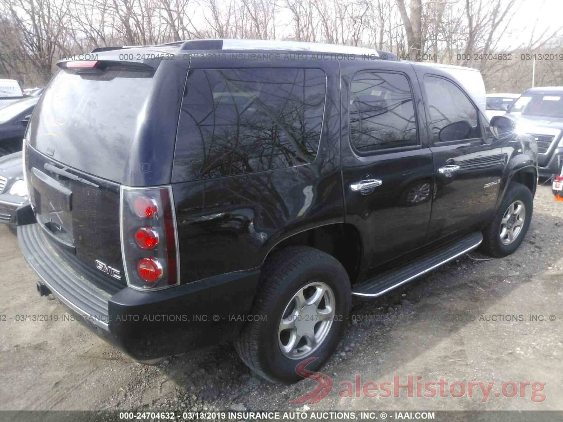 1GKFK63807J294064 2007 GMC YUKON