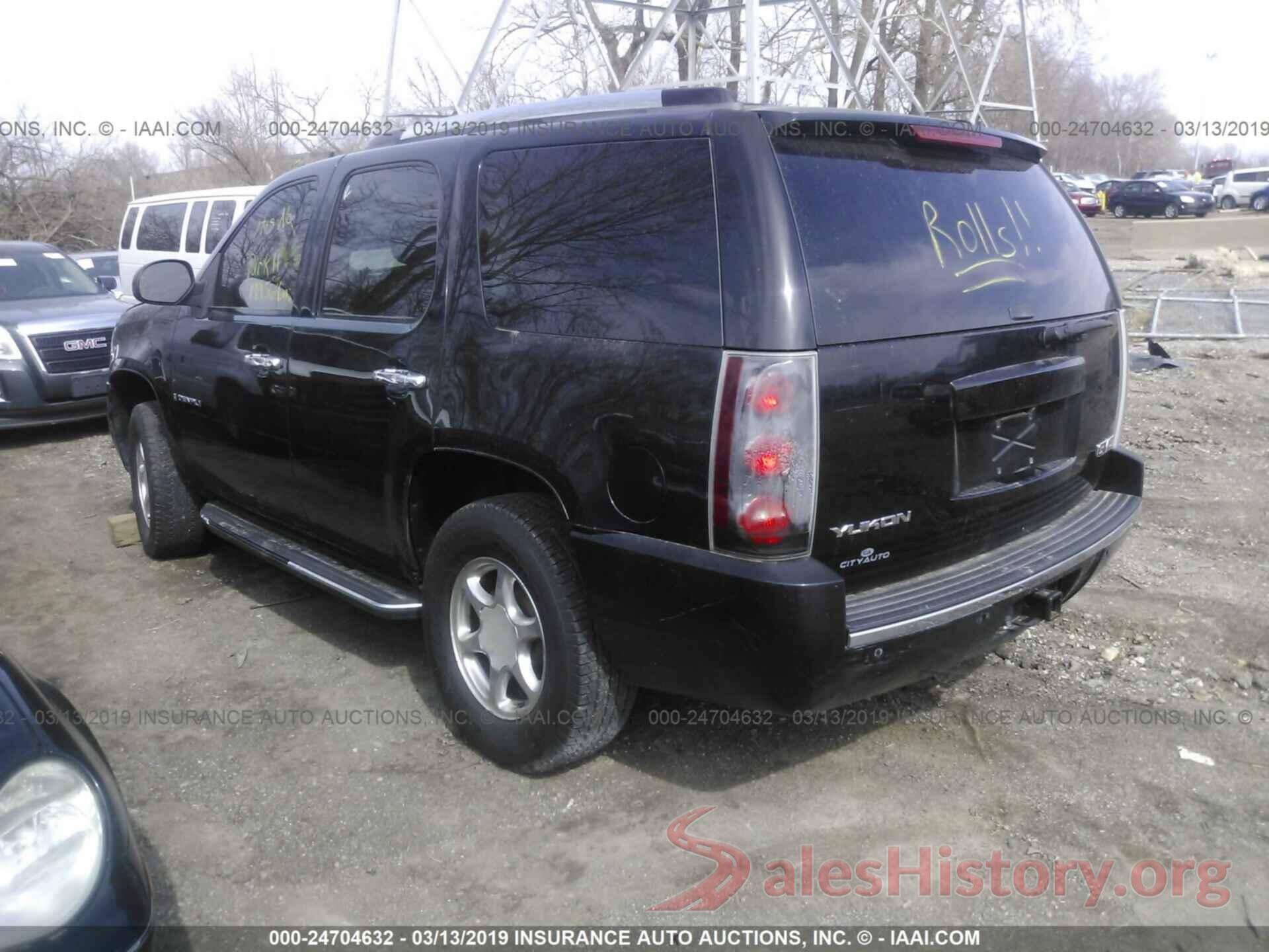 1GKFK63807J294064 2007 GMC YUKON