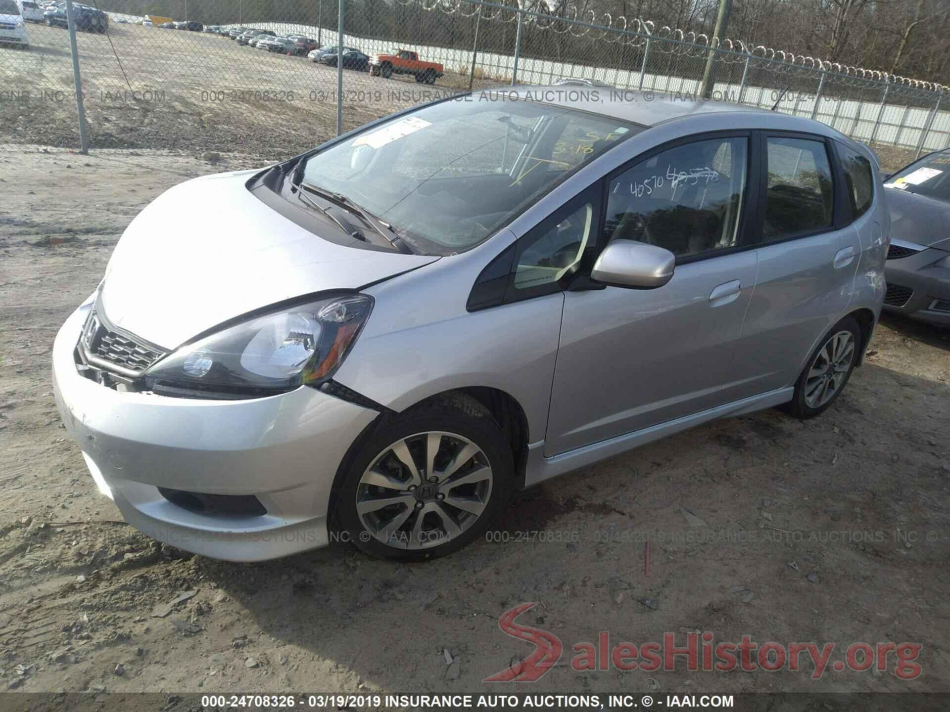 JHMGE8H52CC013994 2012 HONDA FIT