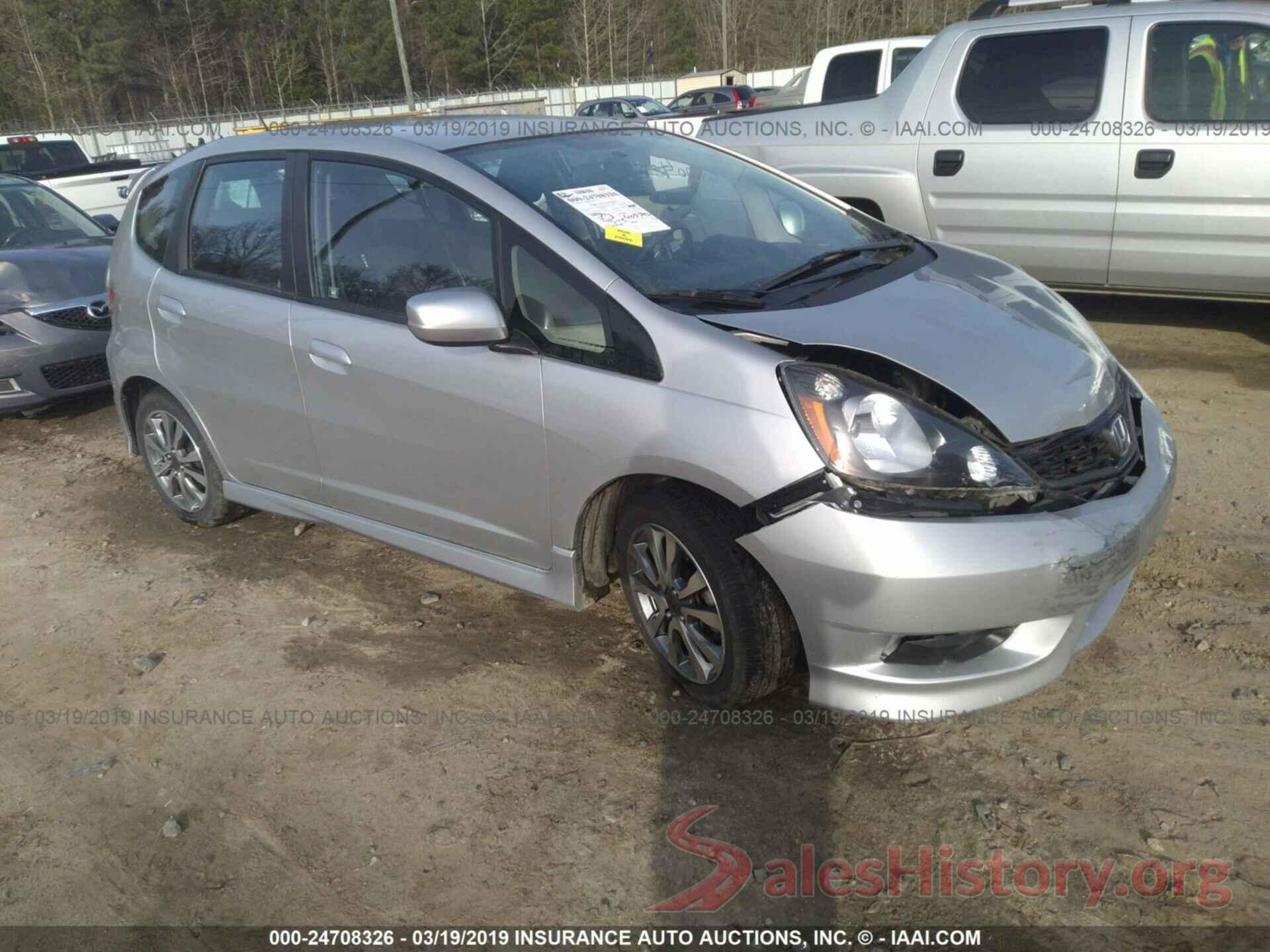 JHMGE8H52CC013994 2012 HONDA FIT