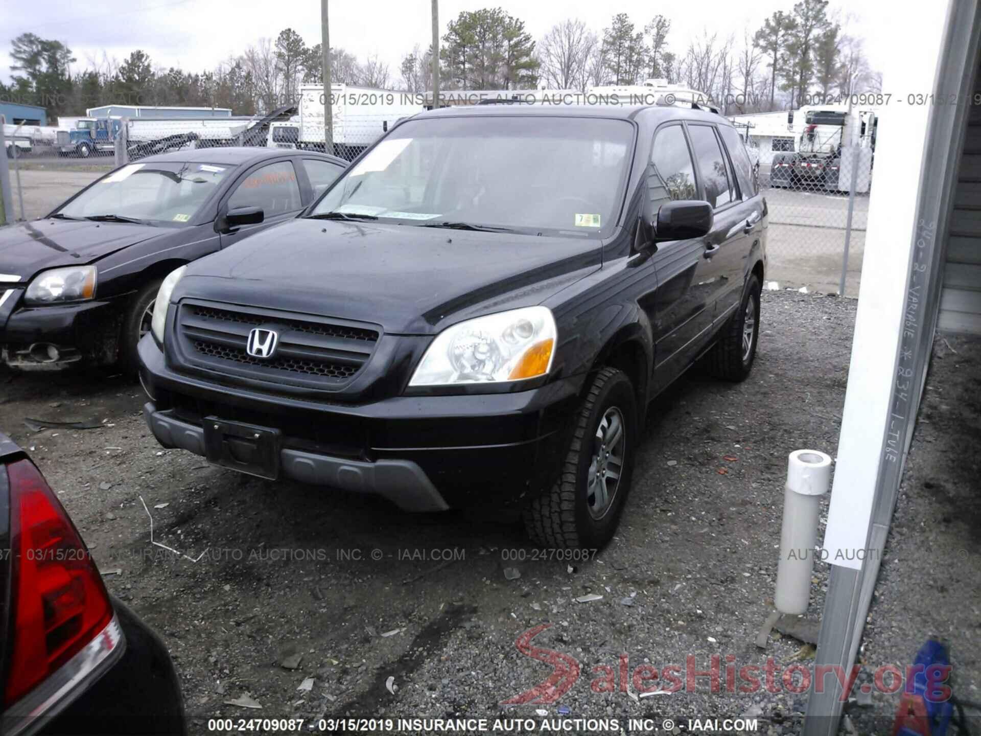 5FNYF18545B061805 2005 HONDA PILOT