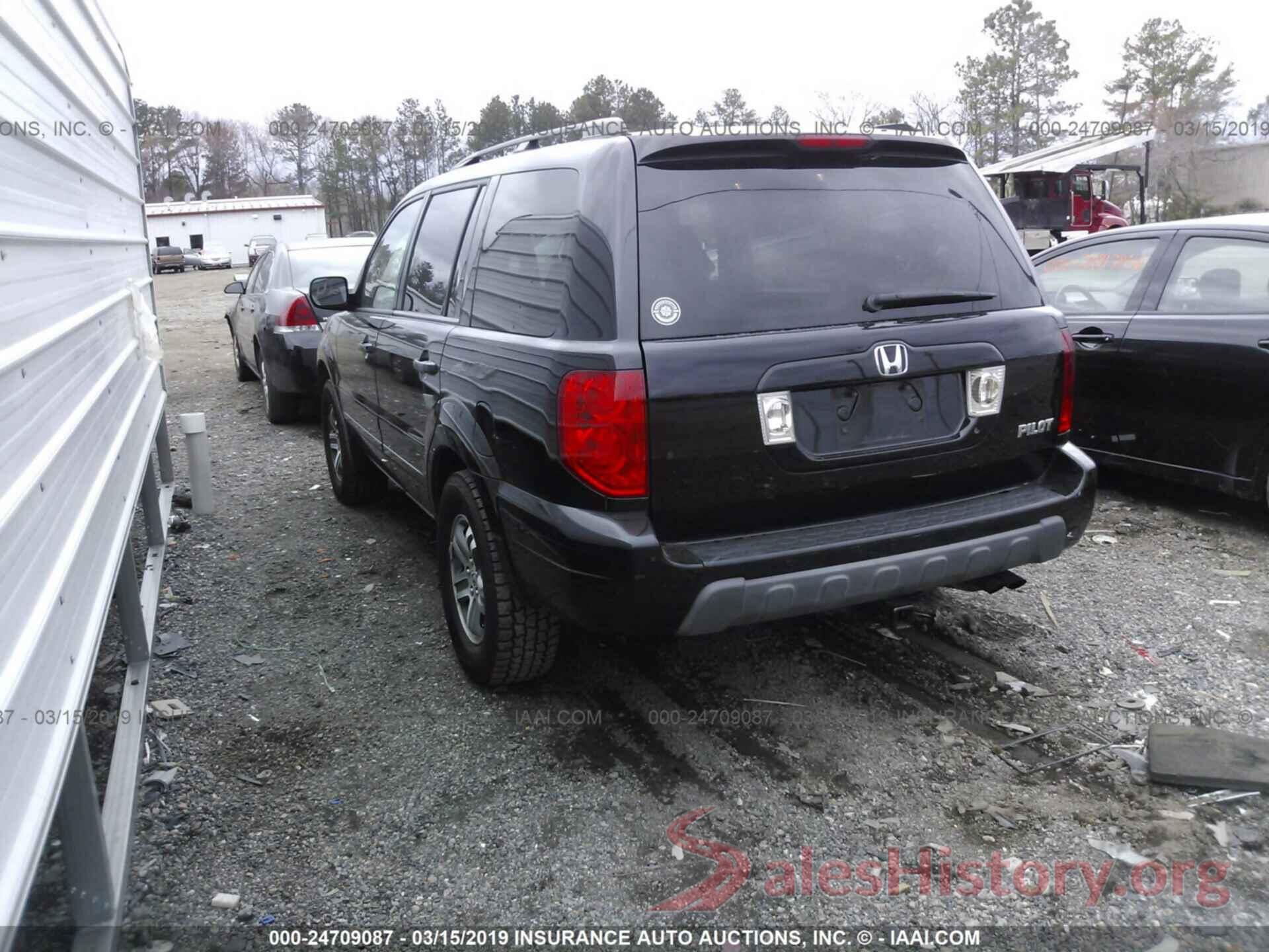 5FNYF18545B061805 2005 HONDA PILOT