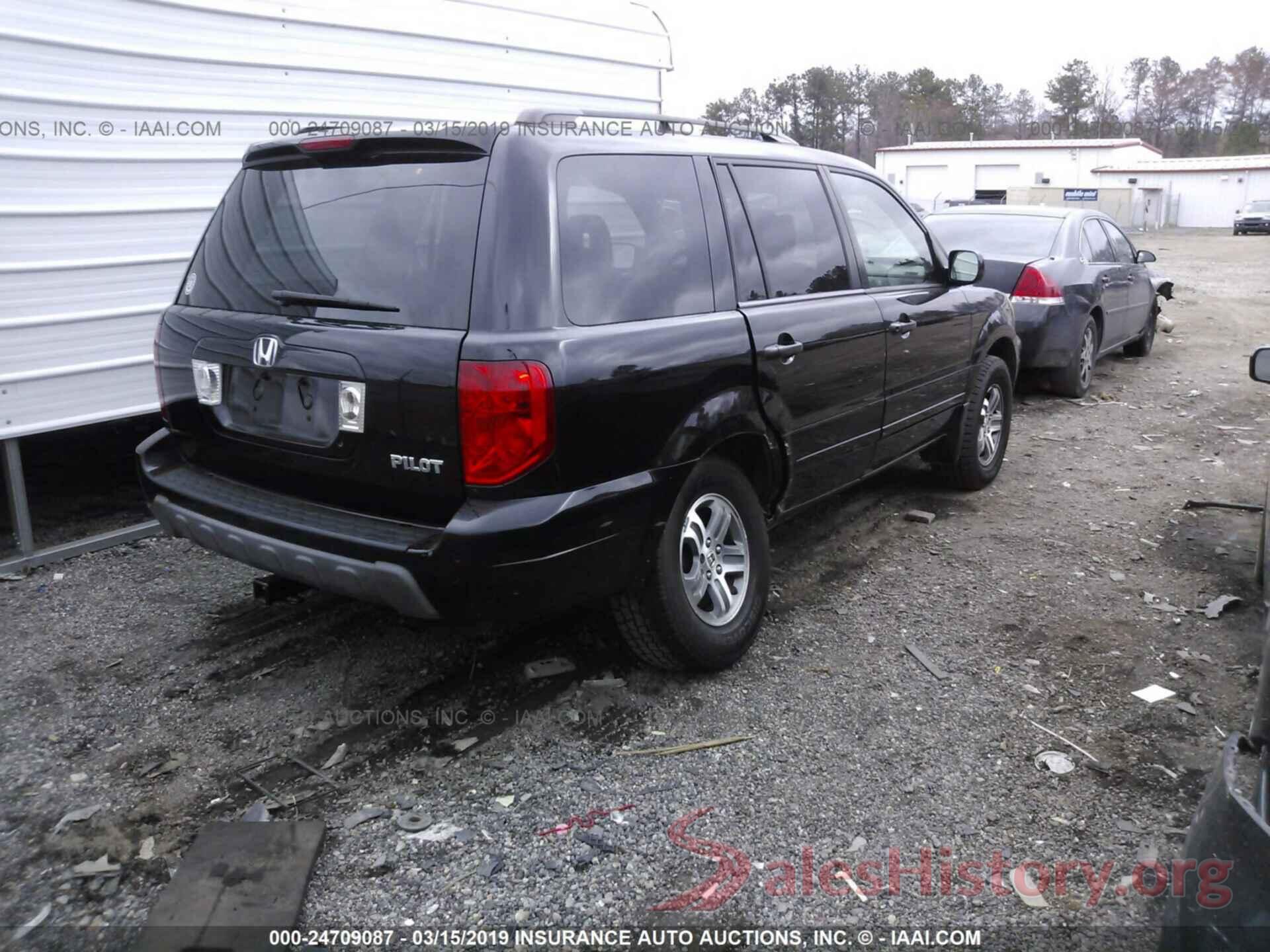 5FNYF18545B061805 2005 HONDA PILOT