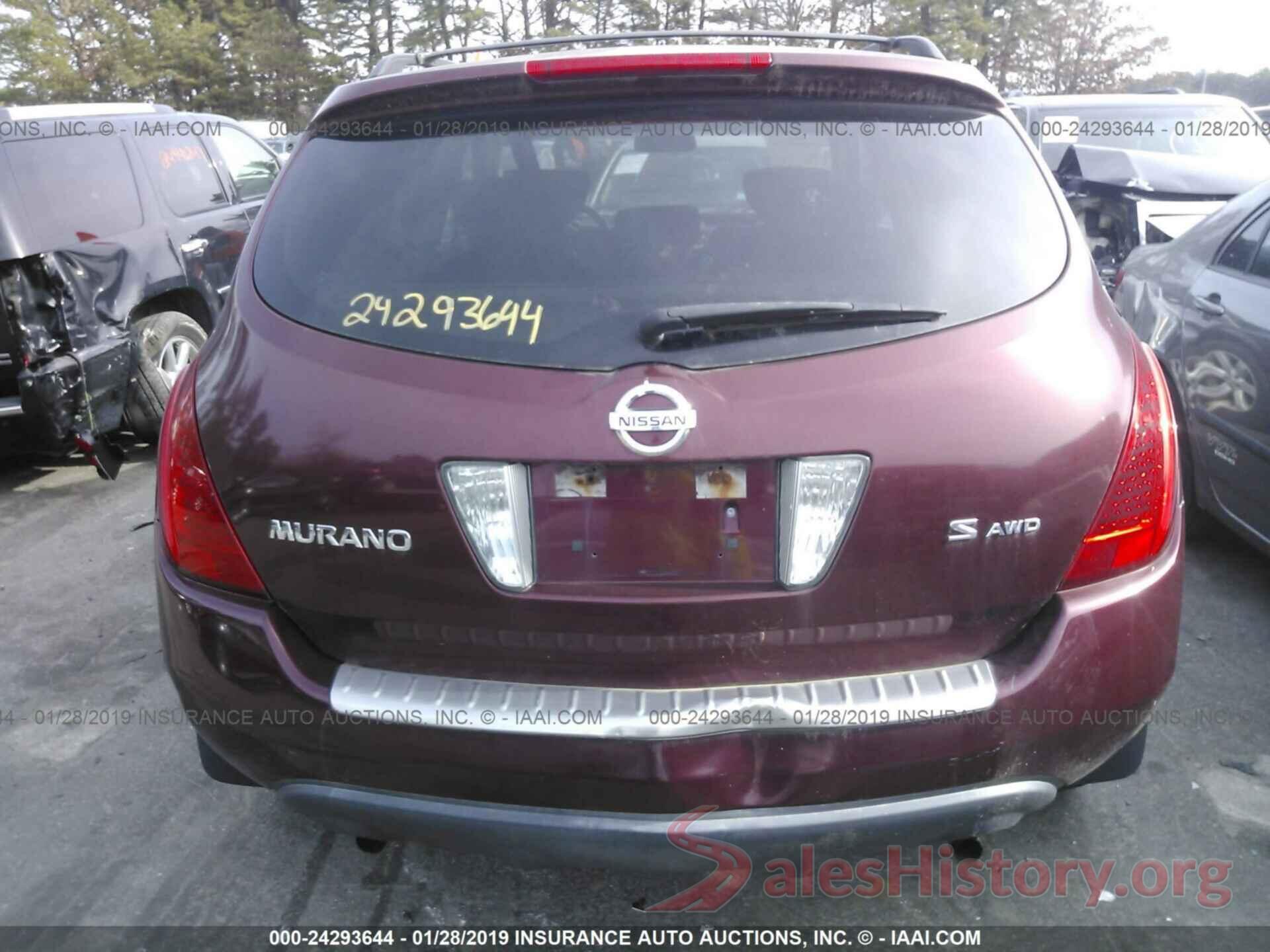 JN8AZ08W36W544456 2006 NISSAN MURANO