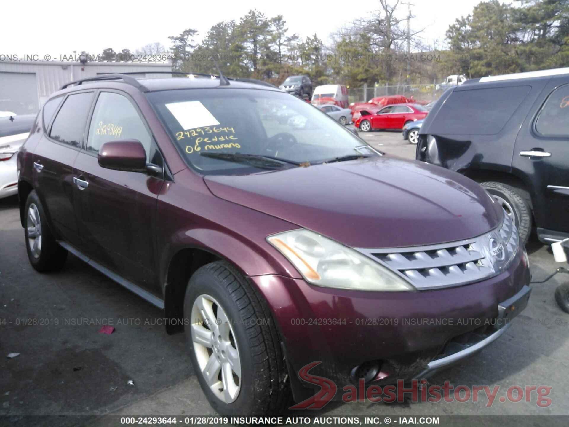 JN8AZ08W36W544456 2006 NISSAN MURANO