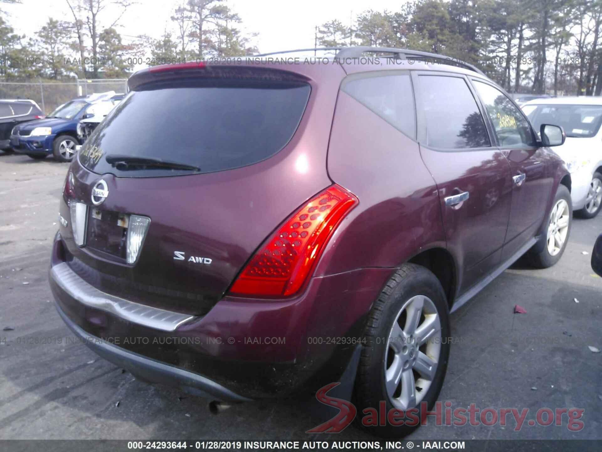 JN8AZ08W36W544456 2006 NISSAN MURANO