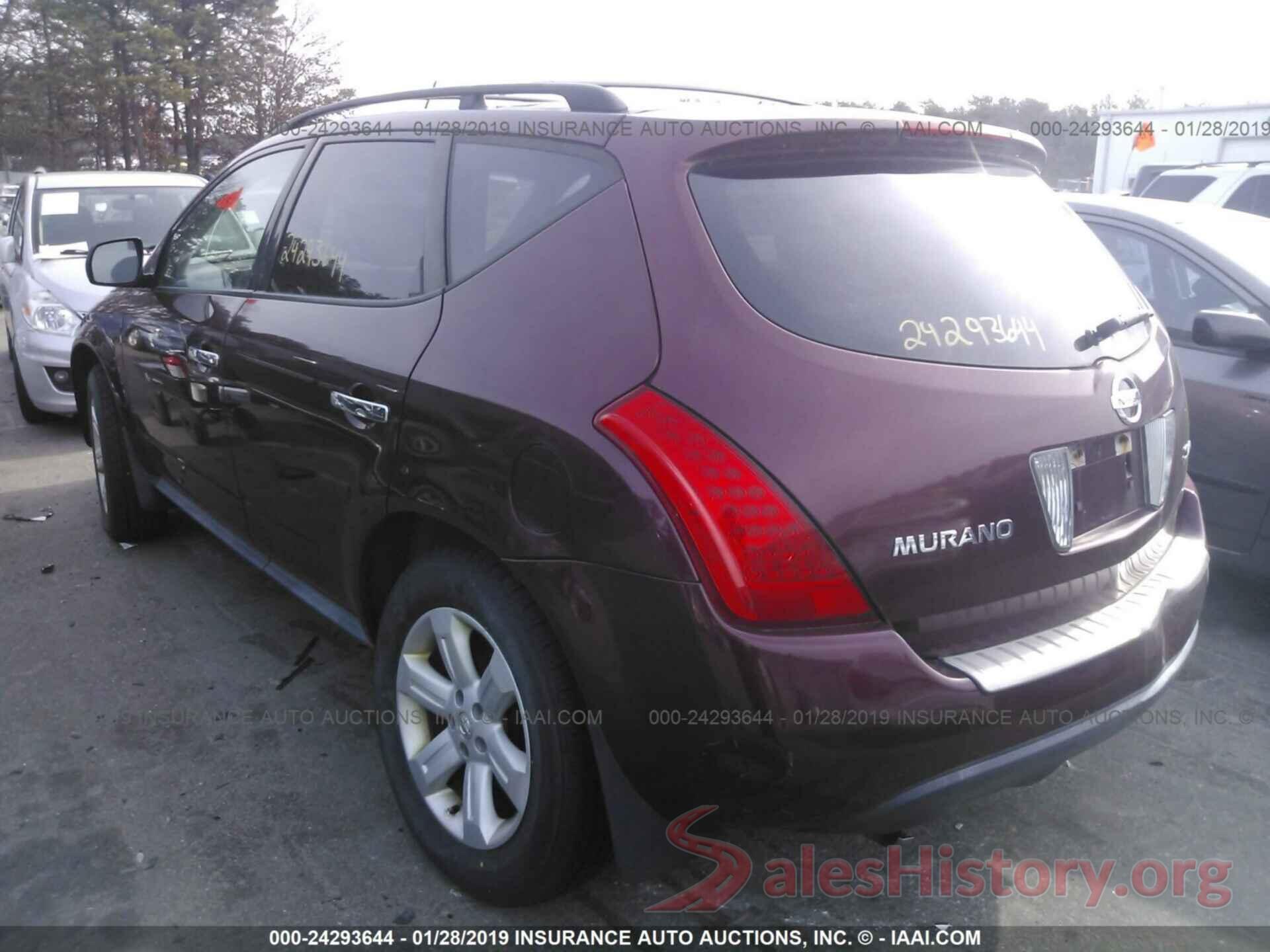 JN8AZ08W36W544456 2006 NISSAN MURANO