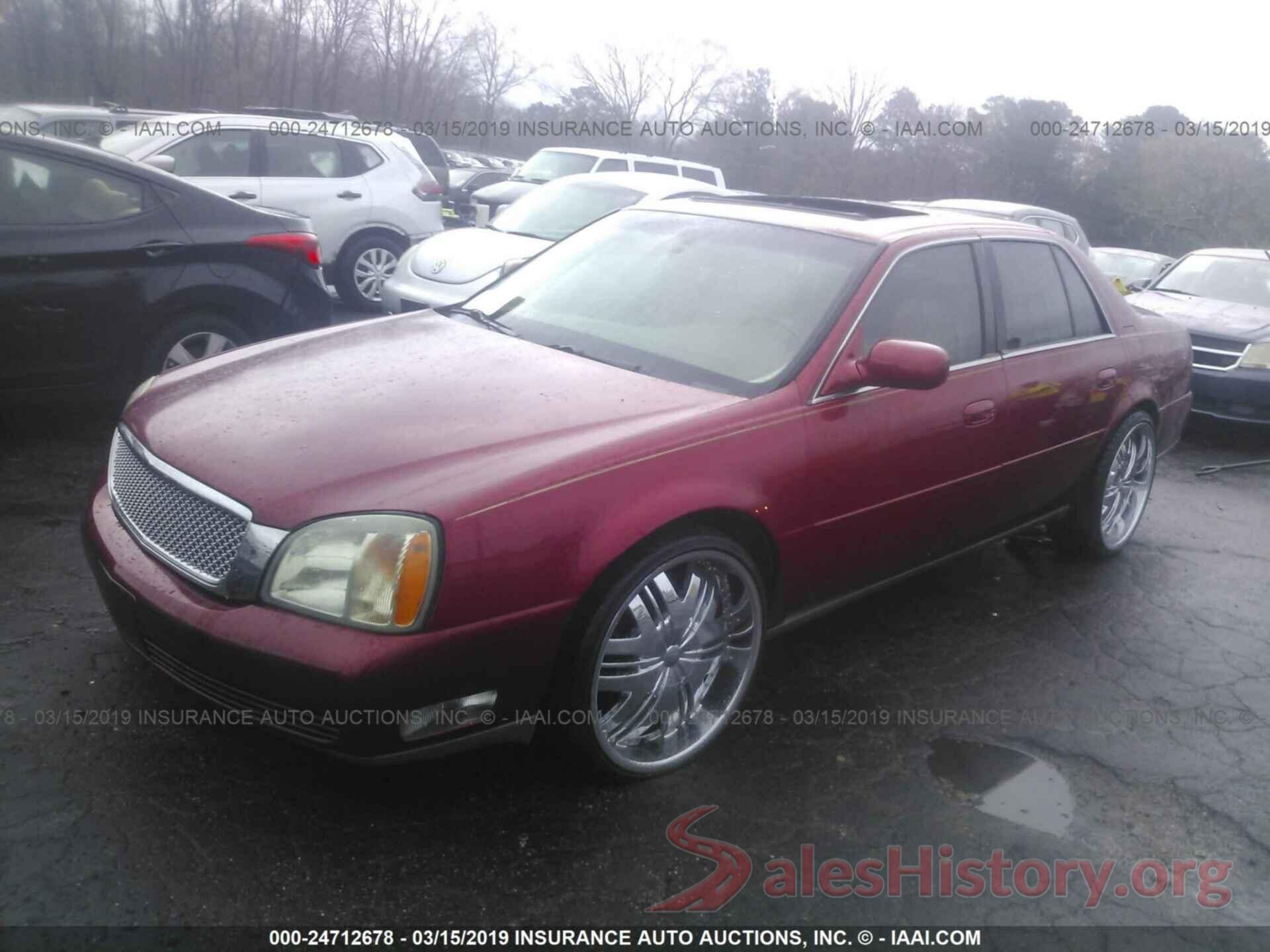 1G6KE54Y91U193964 2001 CADILLAC DEVILLE