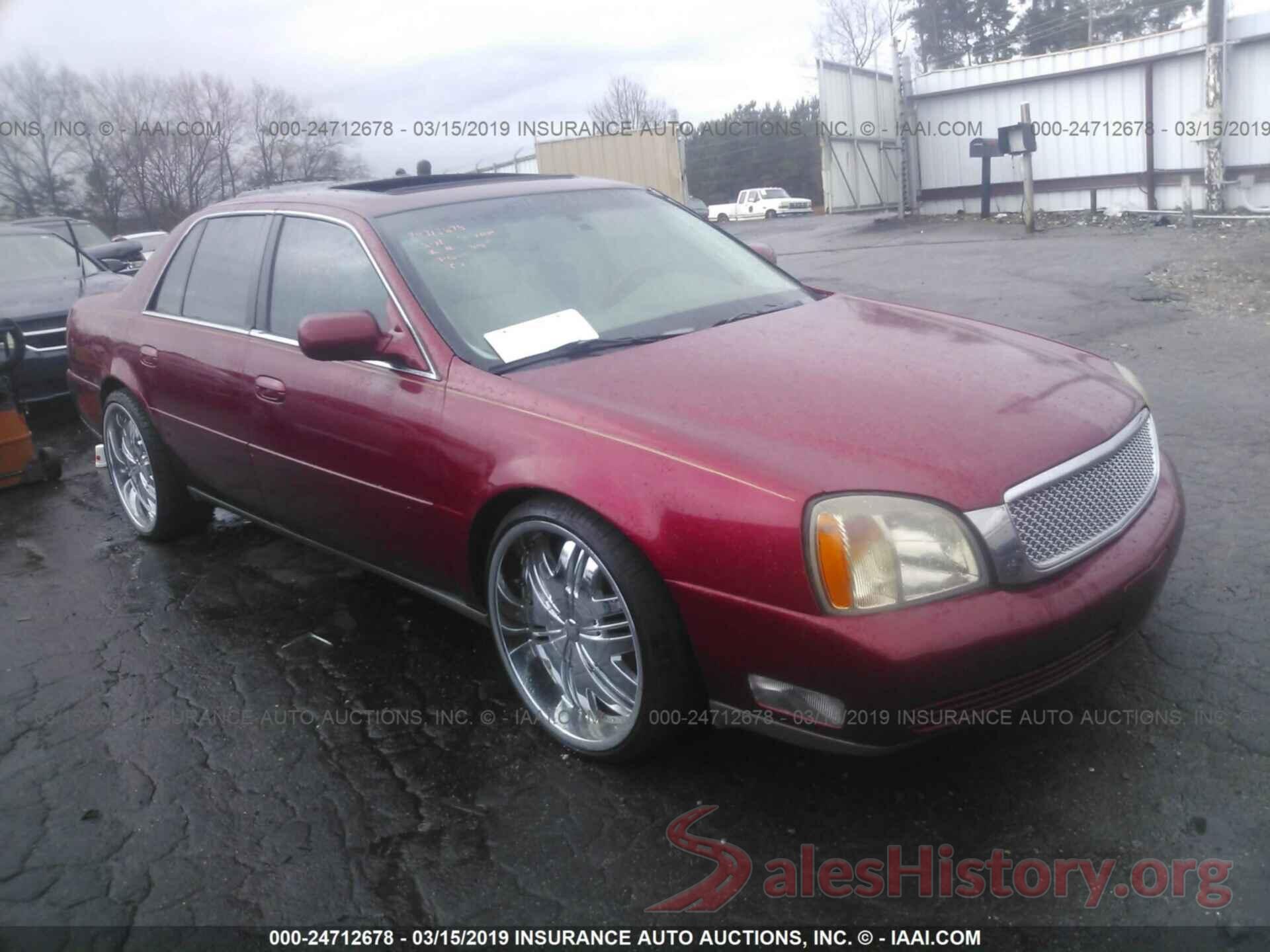 1G6KE54Y91U193964 2001 CADILLAC DEVILLE