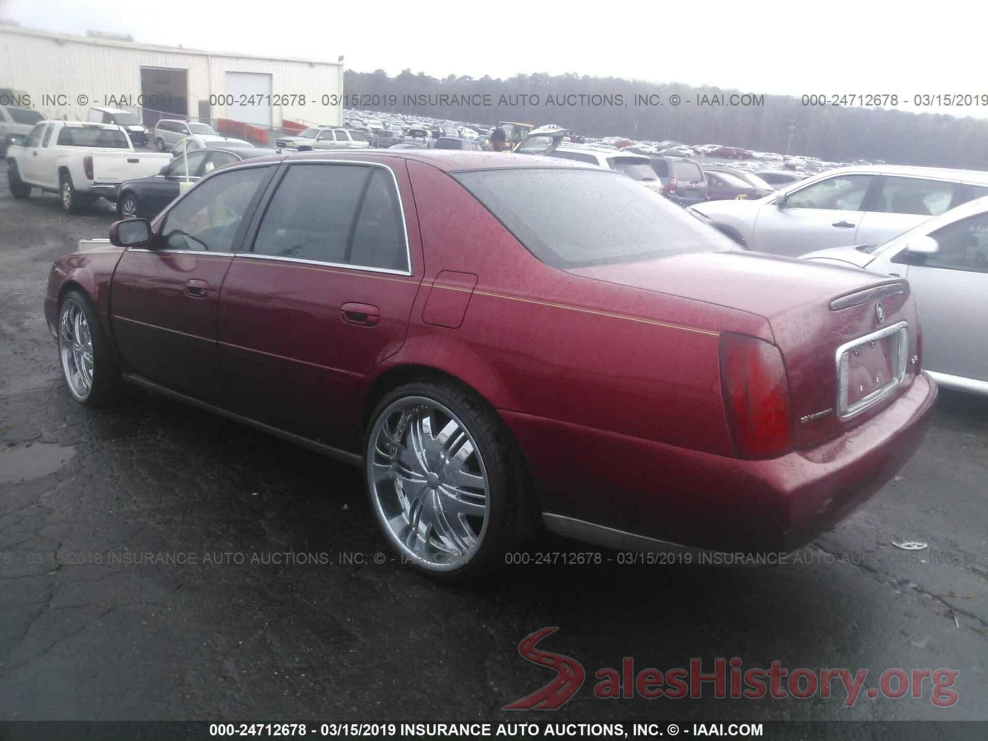 1G6KE54Y91U193964 2001 CADILLAC DEVILLE