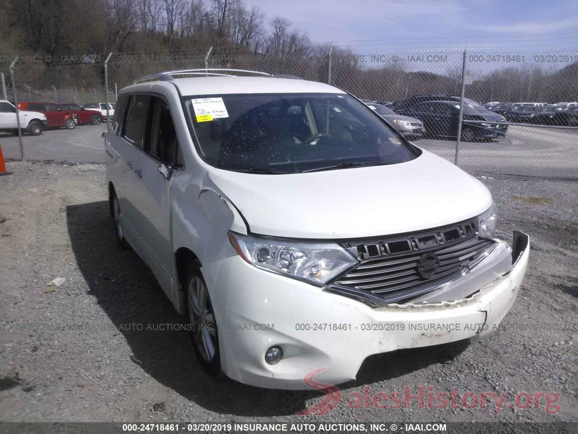 JN8AE2KP0E9107696 2014 NISSAN QUEST