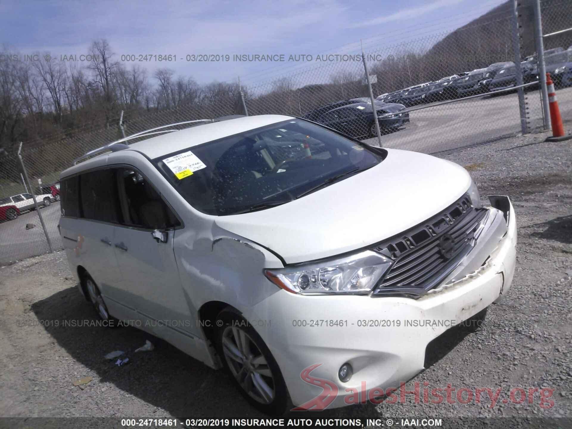 JN8AE2KP0E9107696 2014 NISSAN QUEST