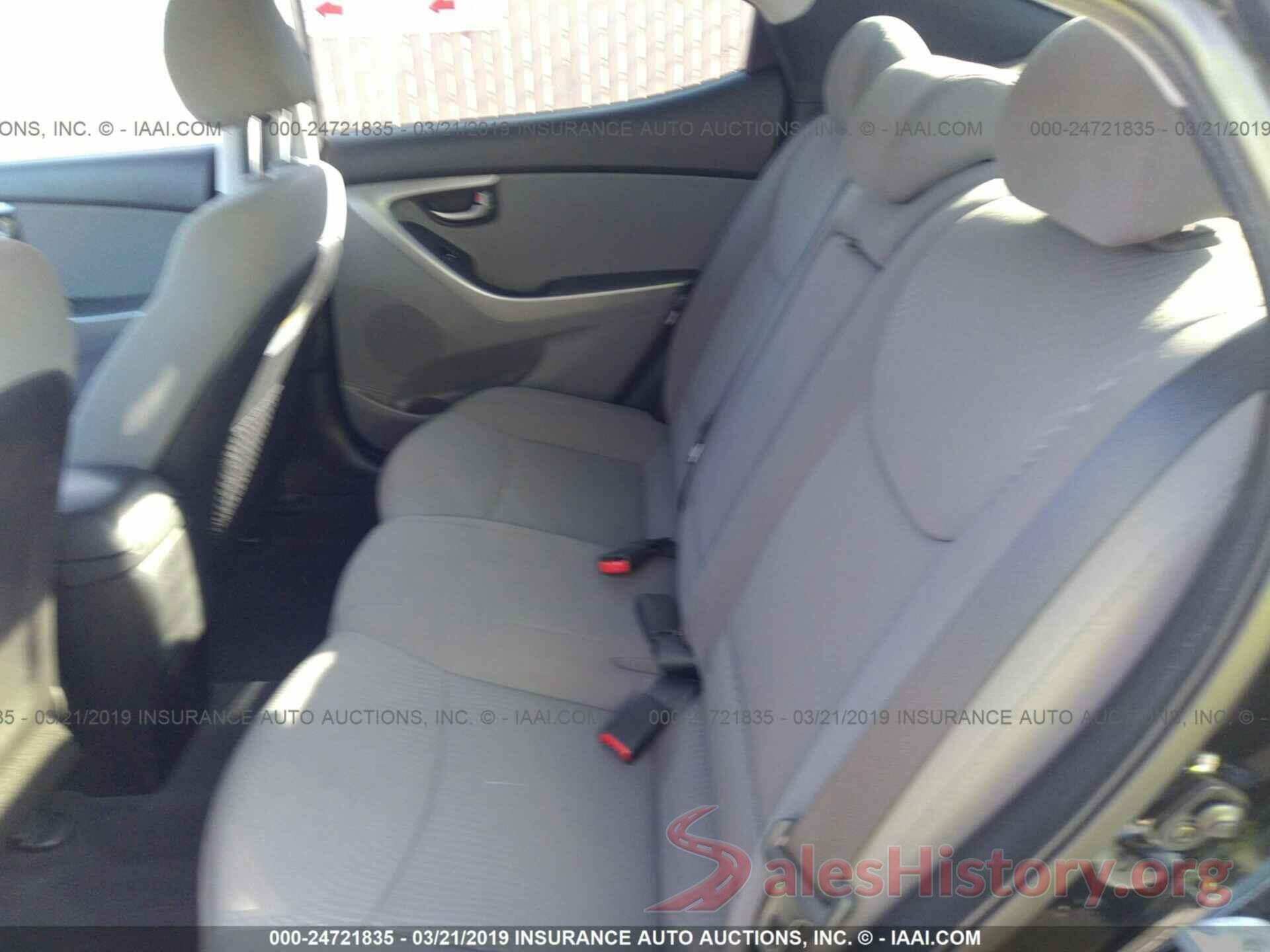 5NPDH4AEXFH614481 2015 HYUNDAI ELANTRA