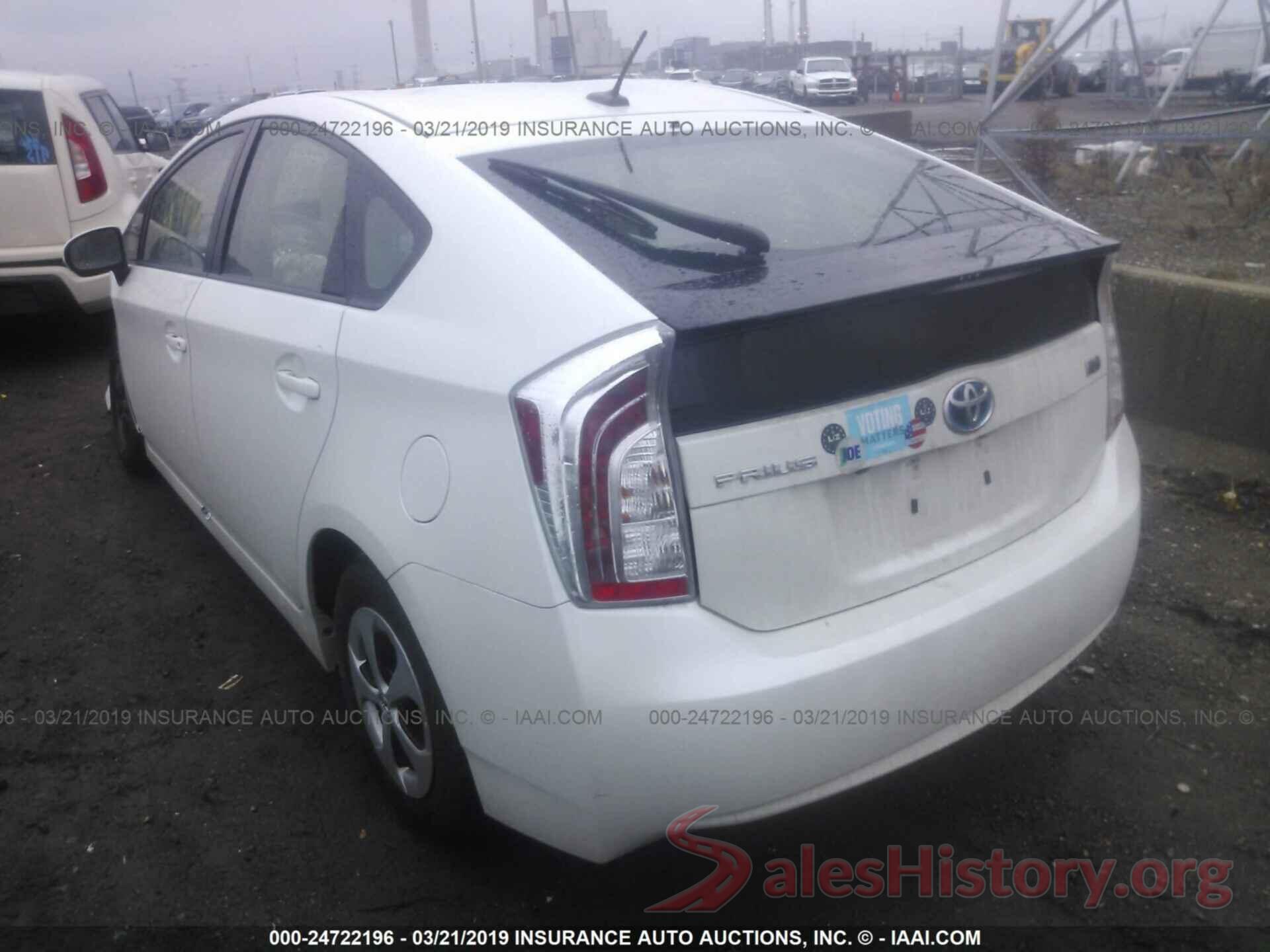 JTDKN3DU0C5453406 2012 TOYOTA PRIUS