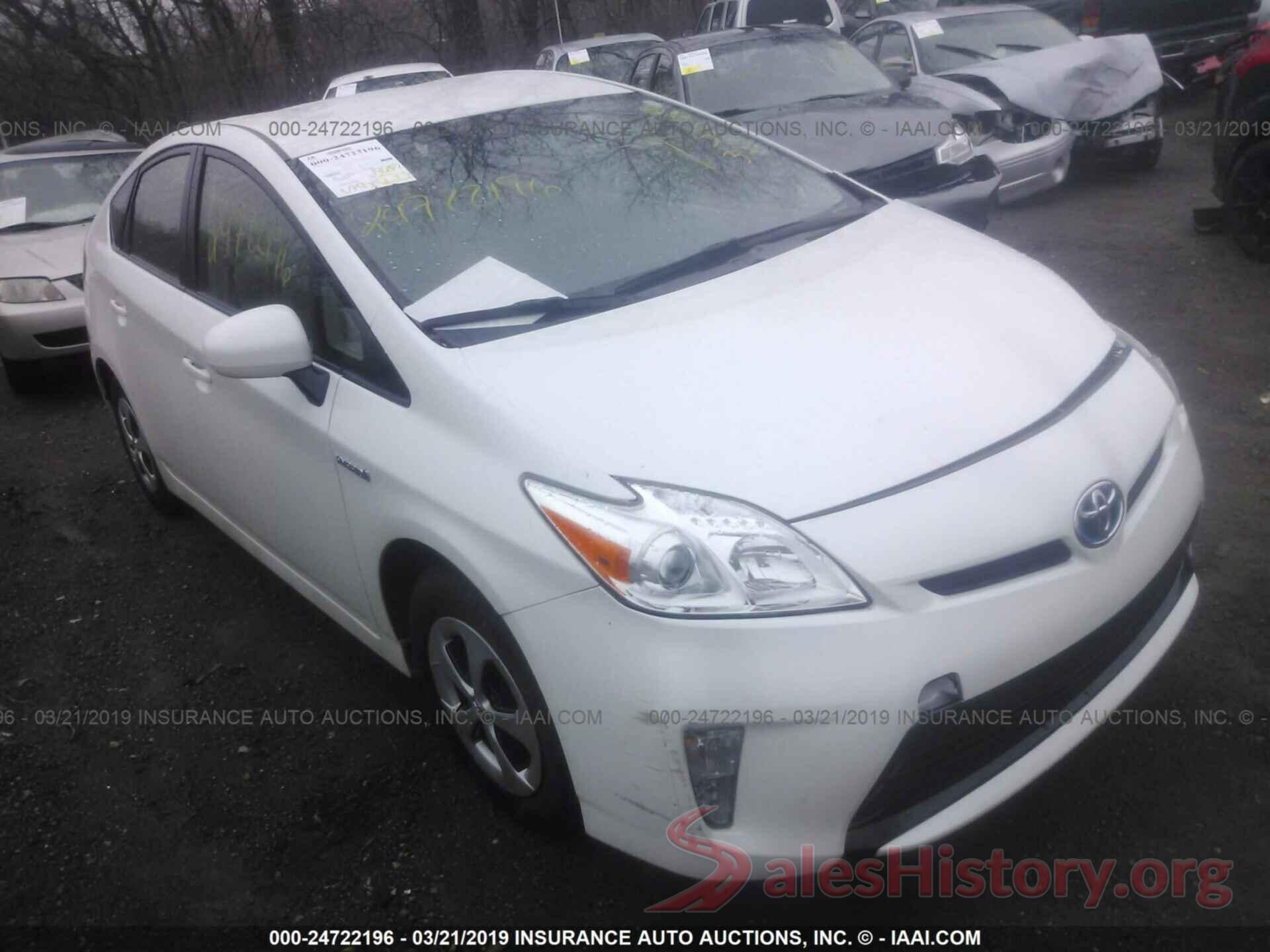 JTDKN3DU0C5453406 2012 TOYOTA PRIUS