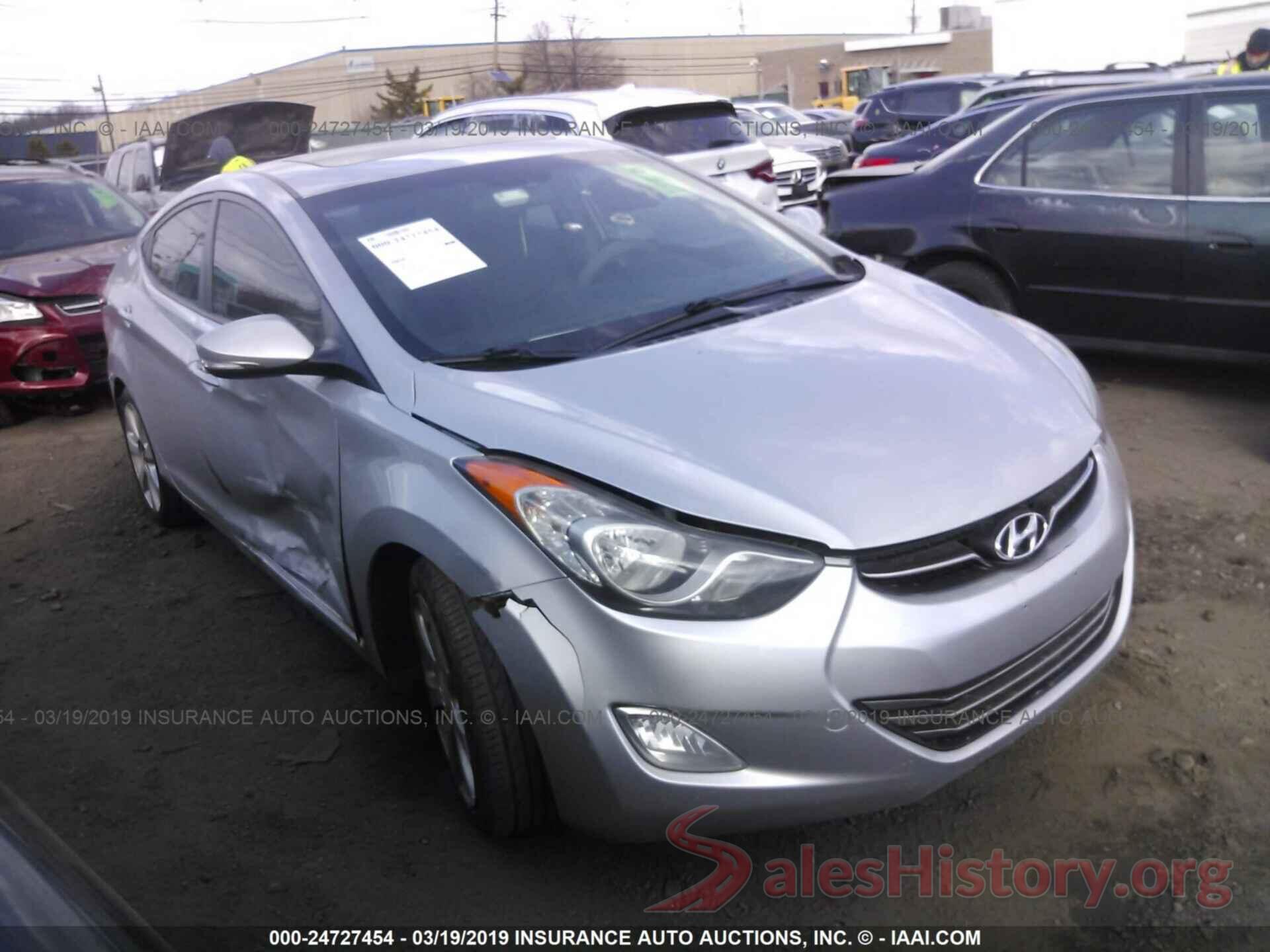 5NPDH4AE7BH040108 2011 HYUNDAI ELANTRA