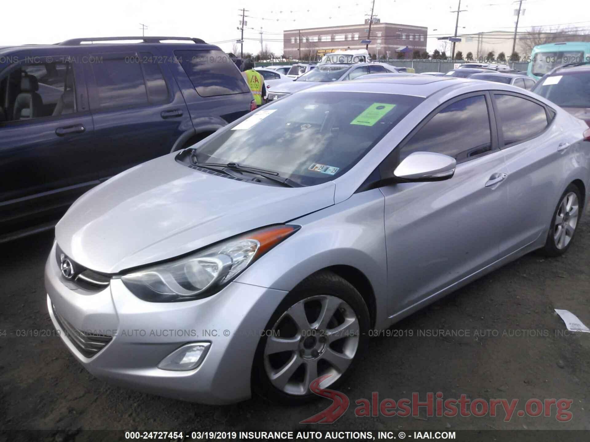 5NPDH4AE7BH040108 2011 HYUNDAI ELANTRA