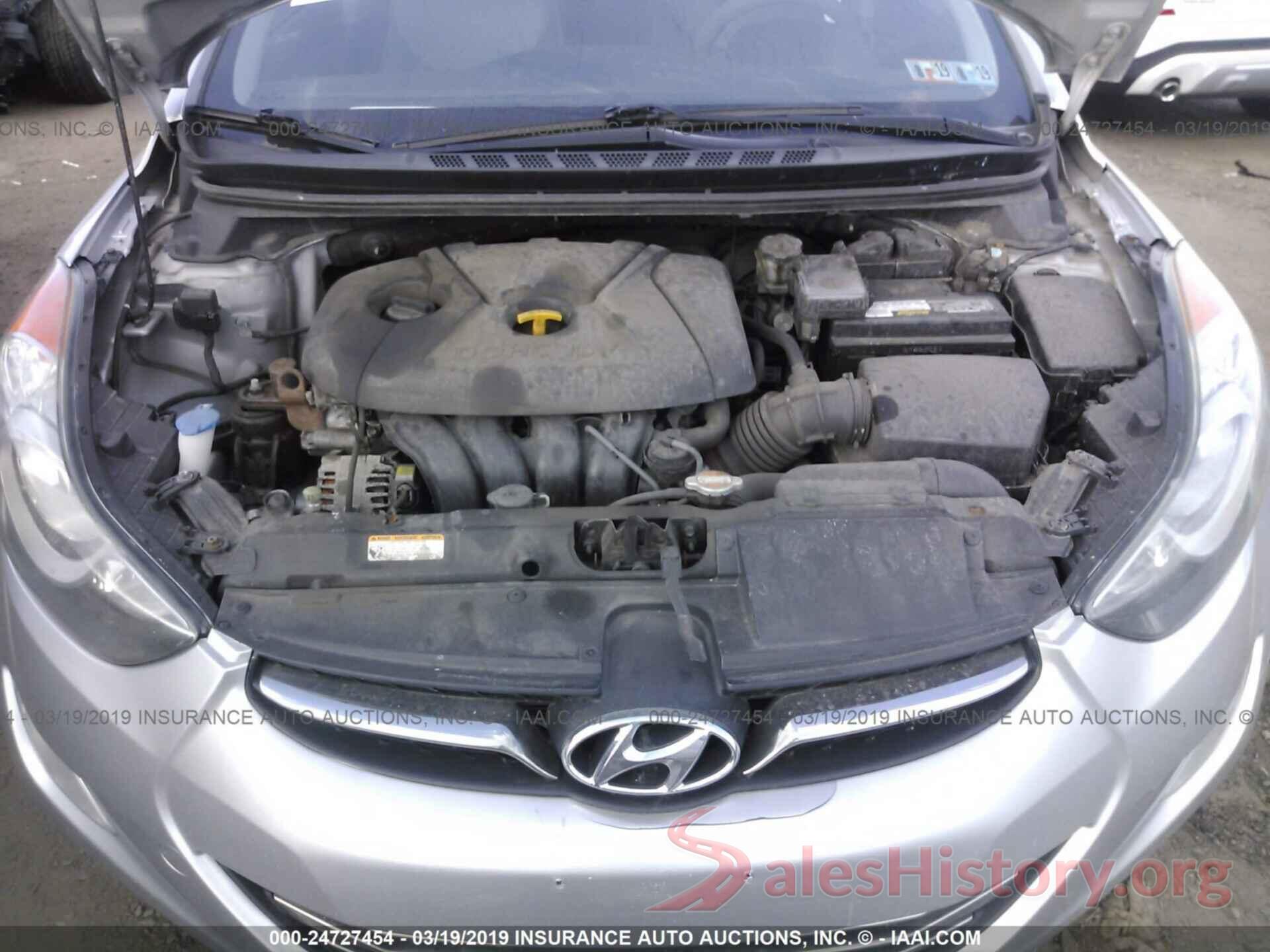 5NPDH4AE7BH040108 2011 HYUNDAI ELANTRA