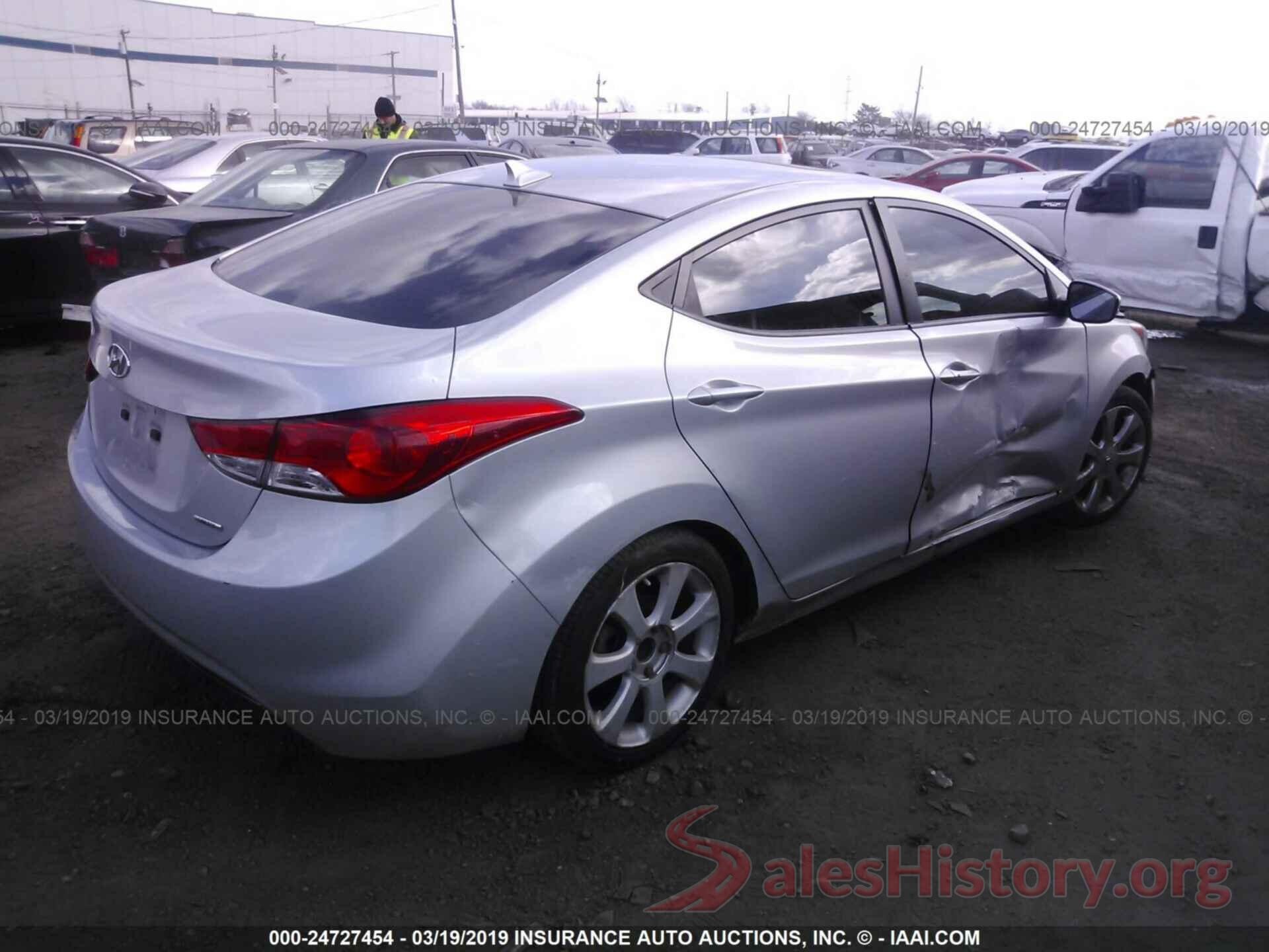 5NPDH4AE7BH040108 2011 HYUNDAI ELANTRA